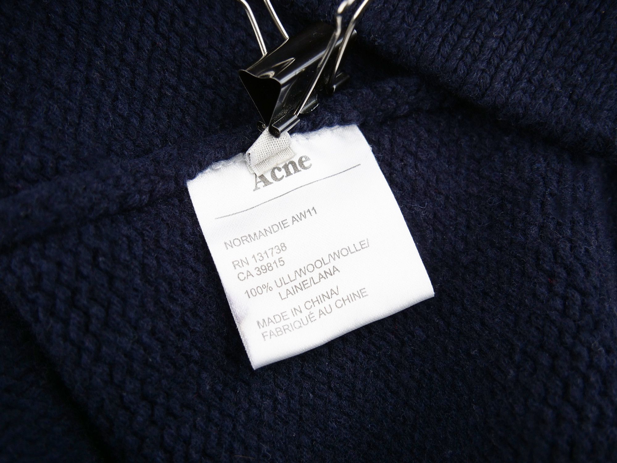 Acne Studios Acne Studios Normandie AW11 wool sweater Size US S / EU 44-46 / 1 - 5 Thumbnail