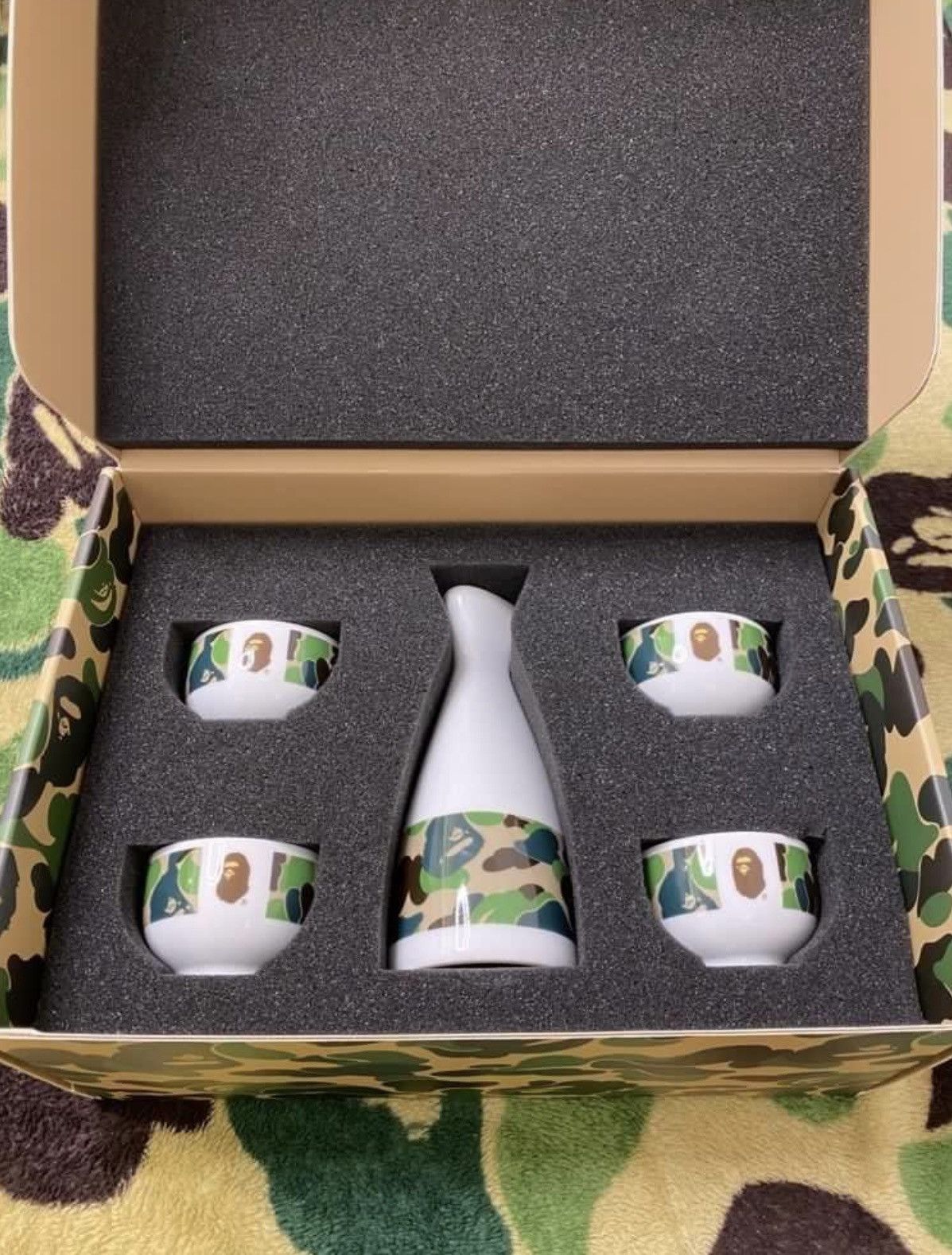 Bape A Bathing Ape Sake wine sochu Pot shot cup boxset Size ONE SIZE - 4 Thumbnail