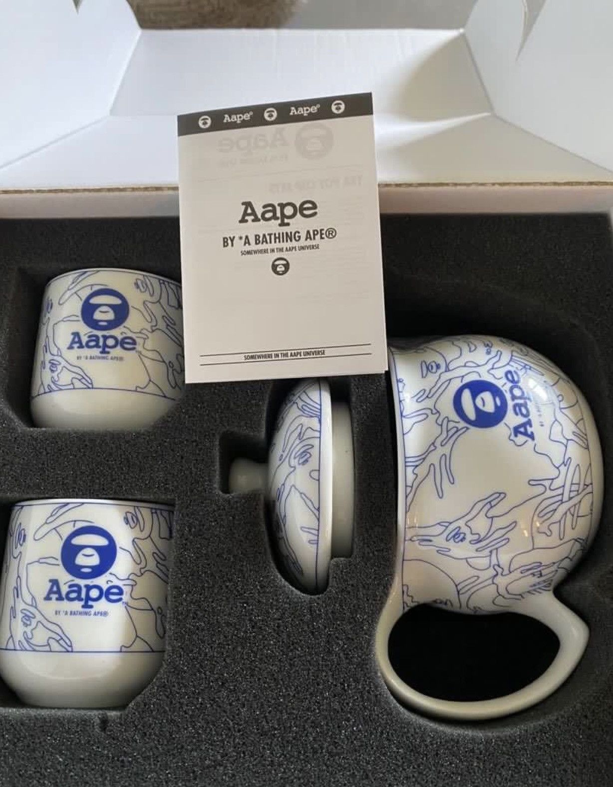 Aape × Bape AAPE by A bathing Ape ceramic China Tea pot set Size ONE SIZE - 2 Thumbnail