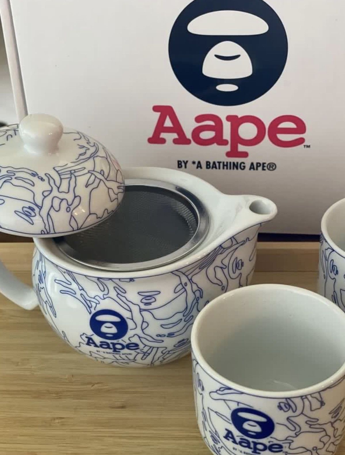 BAPE ABC Camo Japanese Tea Cup Green