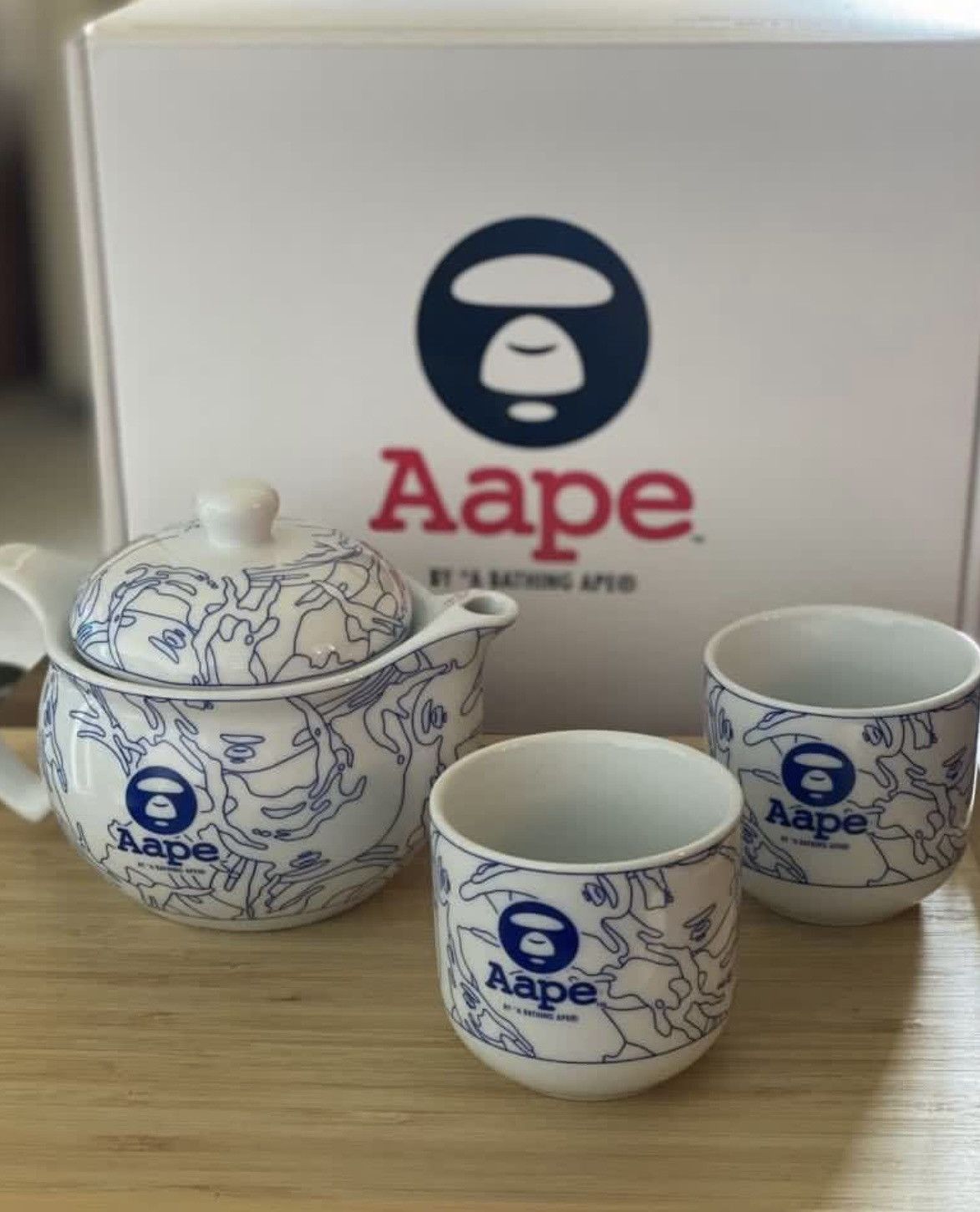 Aape × Bape AAPE by A bathing Ape ceramic China Tea pot set Size ONE SIZE - 3 Thumbnail