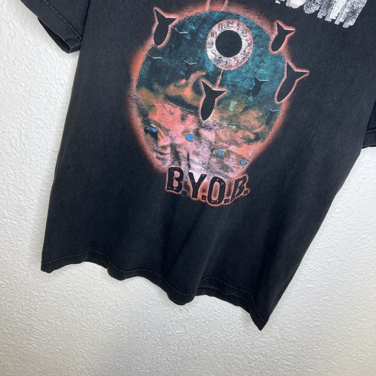 Band Tees Rare Print System Of A Down Vintage Band Tee BYOB SOAD Rock Size US L / EU 52-54 / 3 - 2 Thumbnail