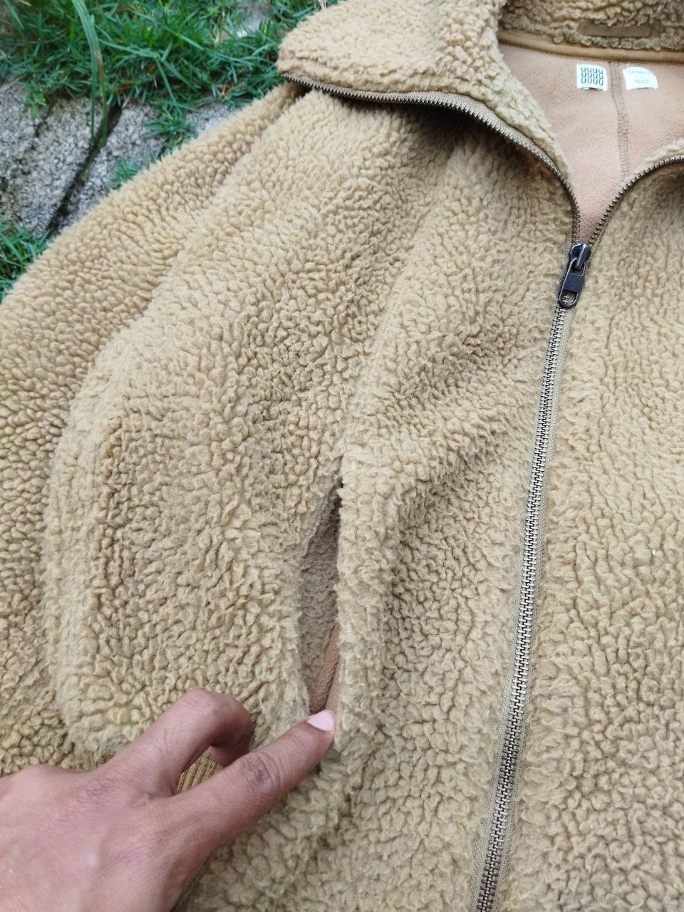 Lemaire × Uniqlo Uniqlo U Lemaire Deep Pile Sherpa Fleece Jacket Size US L / EU 52-54 / 3 - 5 Thumbnail
