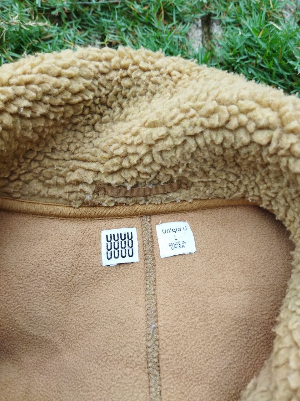Lemaire × Uniqlo Uniqlo U Lemaire Deep Pile Sherpa Fleece Jacket Size US L / EU 52-54 / 3 - 4 Thumbnail