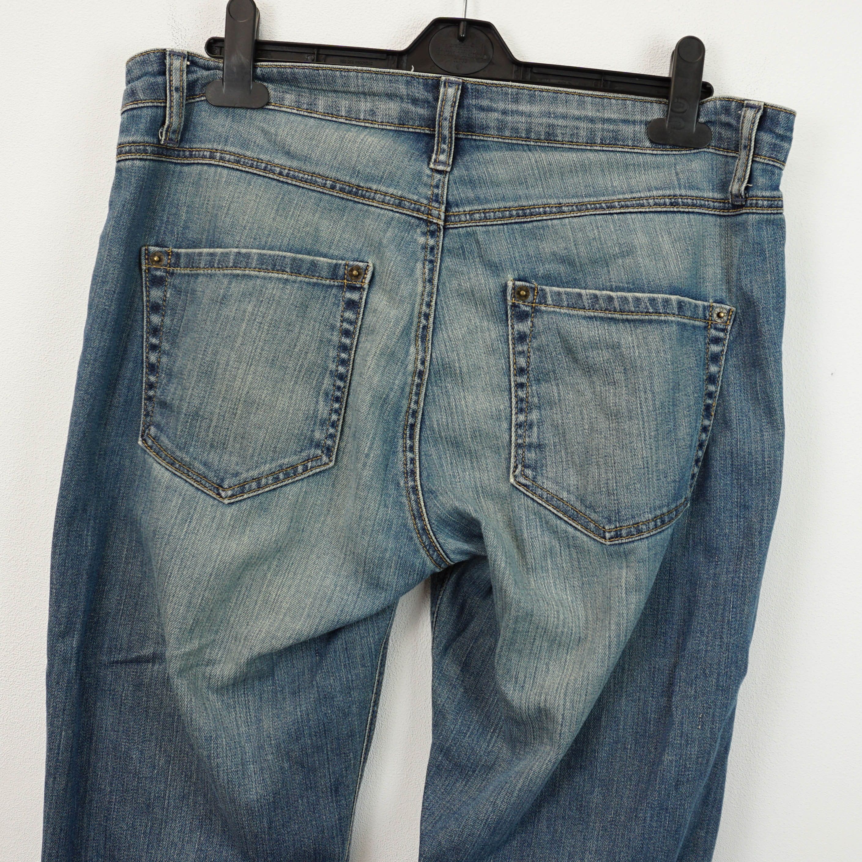 Vintage Bon'a Parte Patchwork Denim Archive Jeans Size 34" / US 12 / IT 48 - 3 Thumbnail