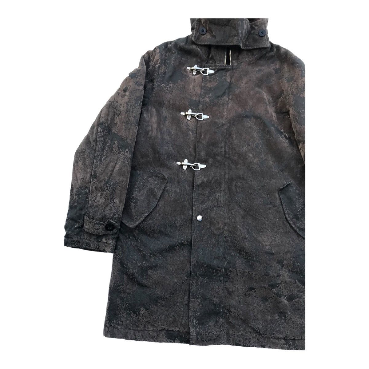 Japanese Brand Badger Faux Fur Longcoat Hoodie Size US M / EU 48-50 / 2 - 4 Thumbnail
