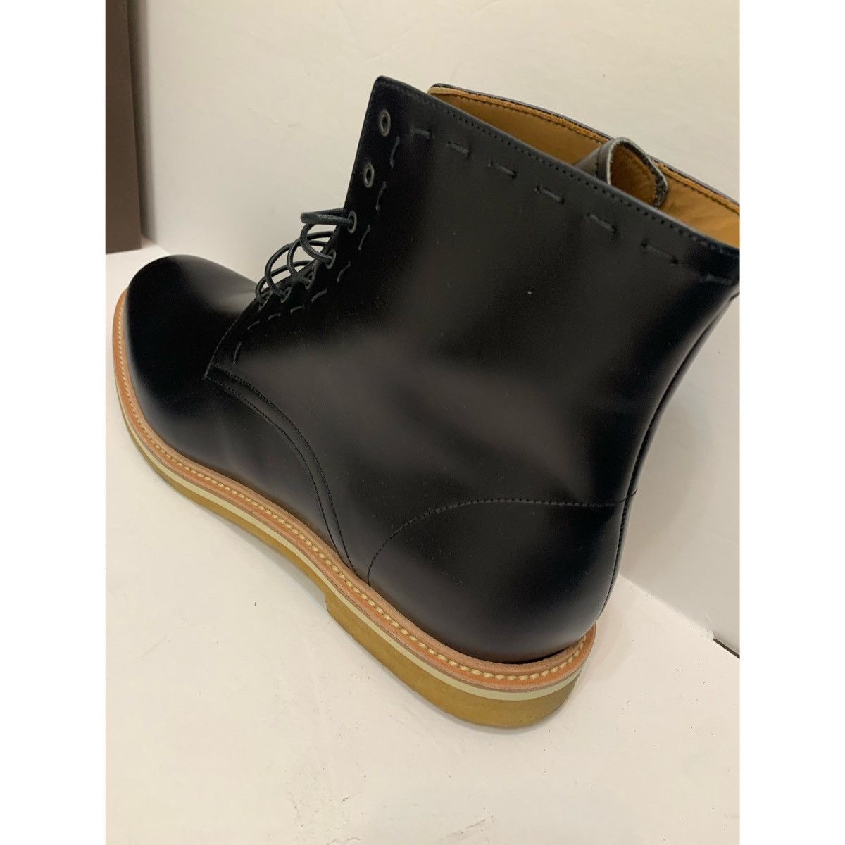 Armando Cabral ARMANDO CABRAL BLACK LACE UP BOOTS Size US 13 / EU 46 - 11 Thumbnail
