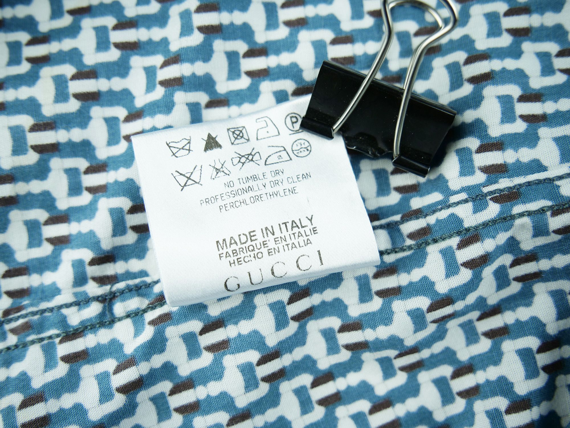 Gucci Gucci slim monogram shirt Size US M / EU 48-50 / 2 - 8 Thumbnail