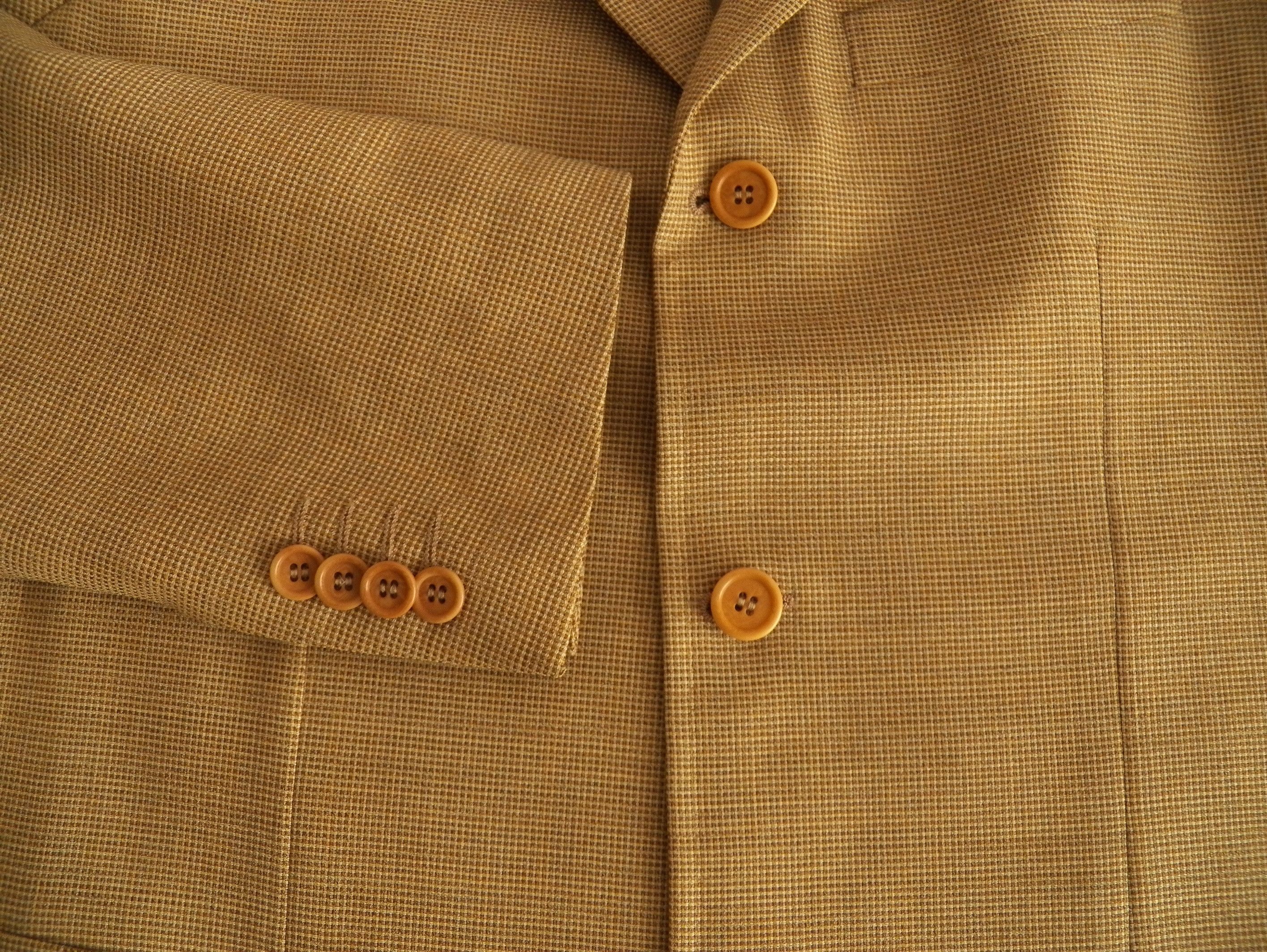 Vintage Theodore Spago JACKET Loro Piana Zelander merino wool blazer Size 40R - 8 Thumbnail
