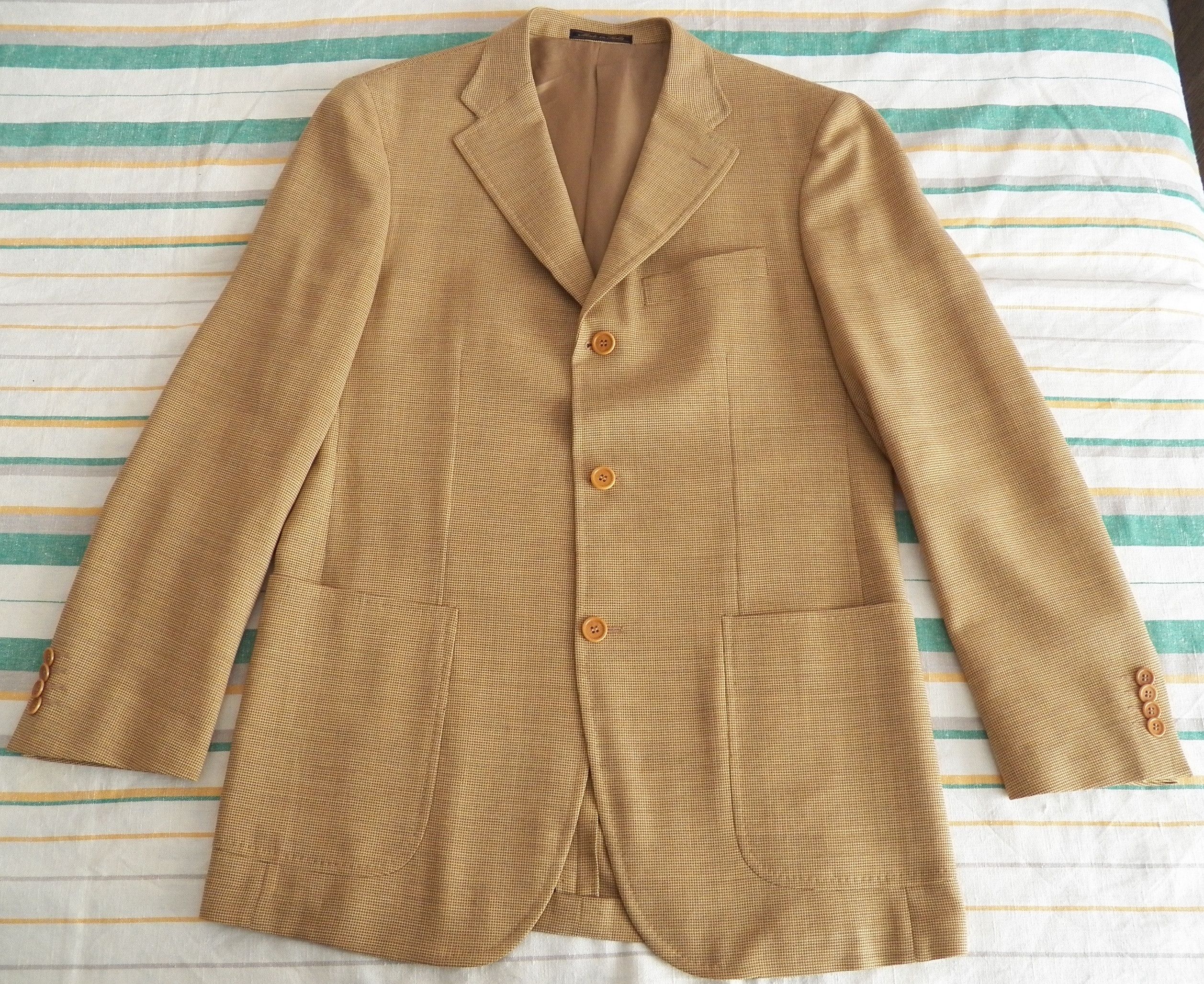 Theodore Spago JACKET Loro Piana Zelander merino wool blazer