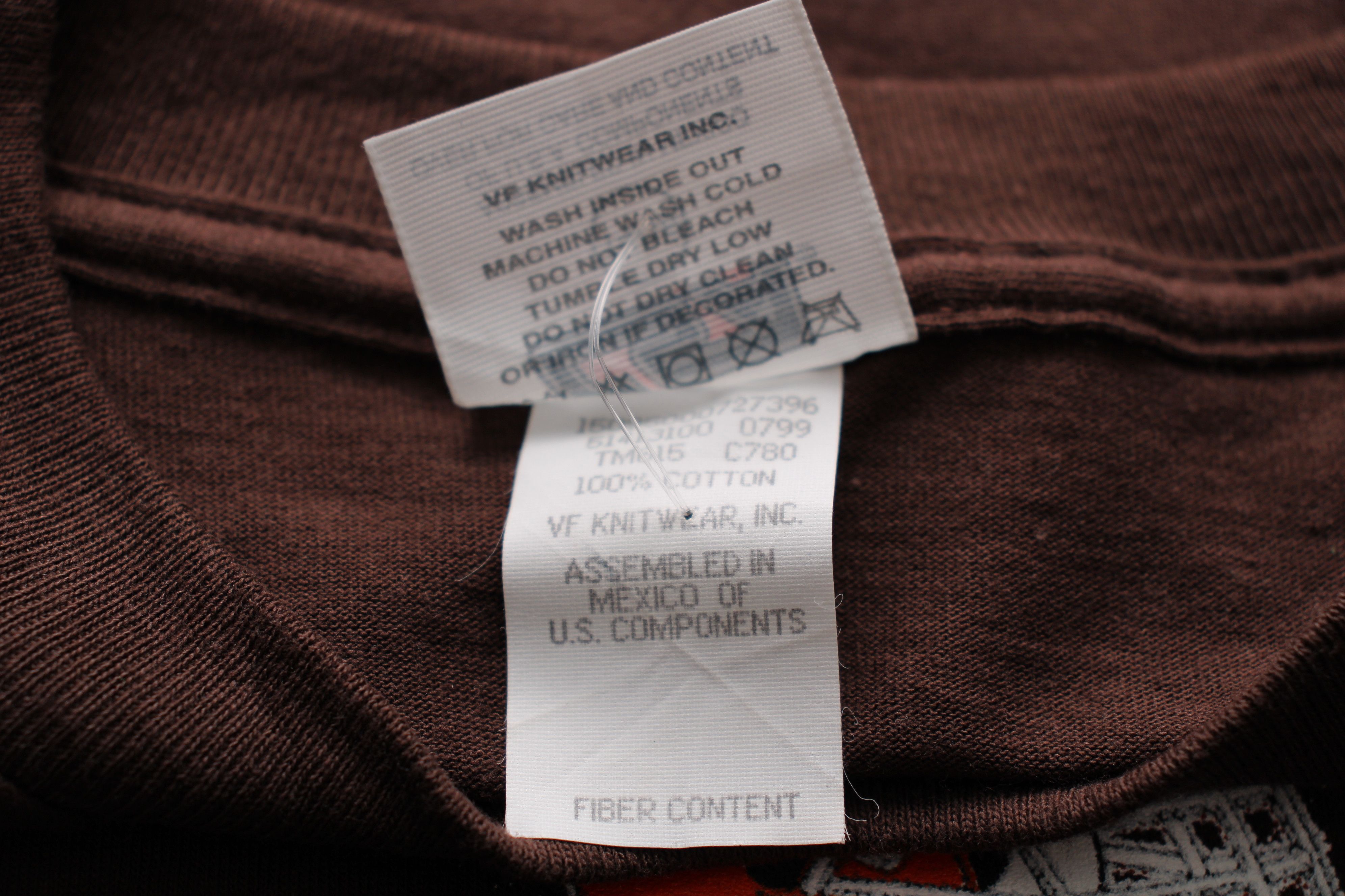 NFL Vintage 90s Cleveland Browns NFL CSA T-Shirt Size US S / EU 44-46 / 1 - 8 Thumbnail