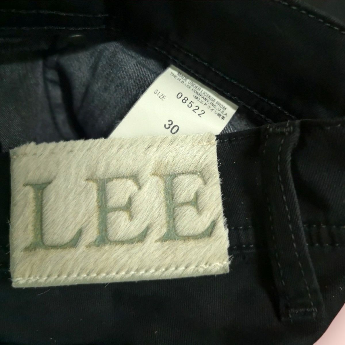 Lee × Seditionaries 💥RARE💥LEE RIDERS DOUBLE KNEE BUCKLE BACK BIKER JEANS Size US 31 - 14 Thumbnail
