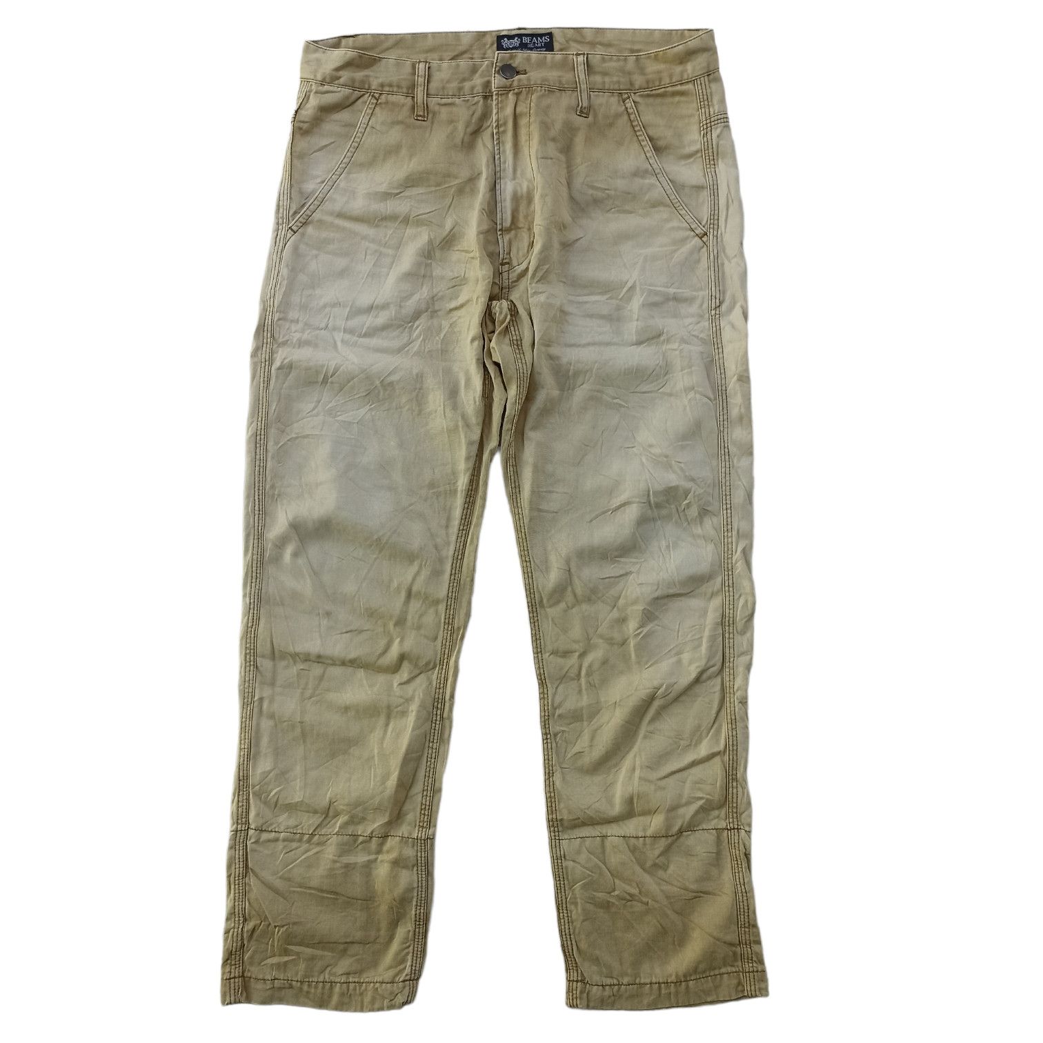 Beams Plus Vintage 90s Beams Heart Chino Pants Size US 32 / EU 48 - 1 Thumbnail