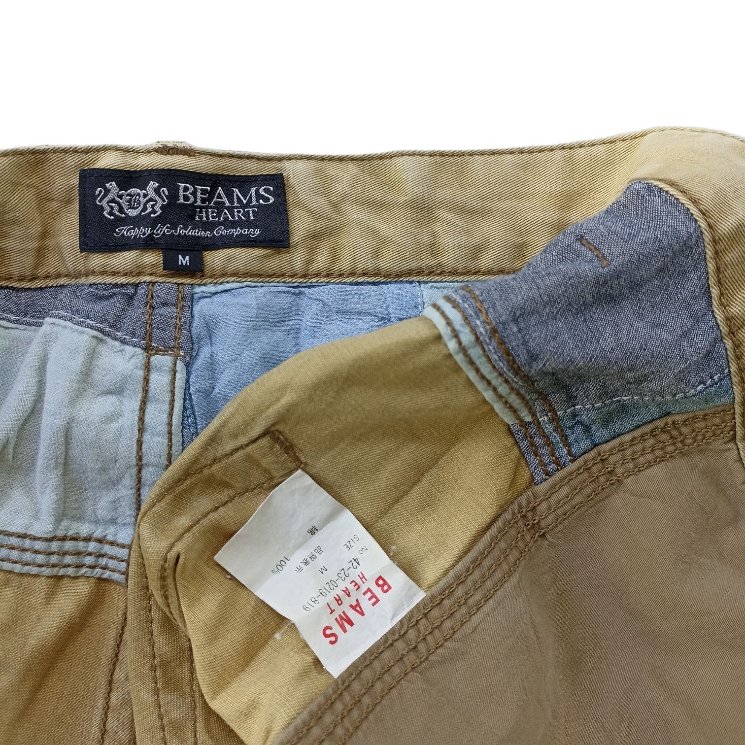 Beams Plus Vintage 90s Beams Heart Chino Pants Size US 32 / EU 48 - 5 Thumbnail