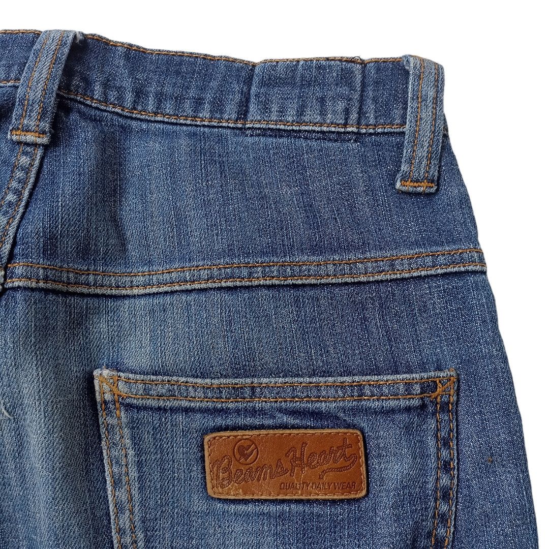 Beams Plus Vintage 90s Beams Heart Denim Pants Size US 30 / EU 46 - 3 Thumbnail