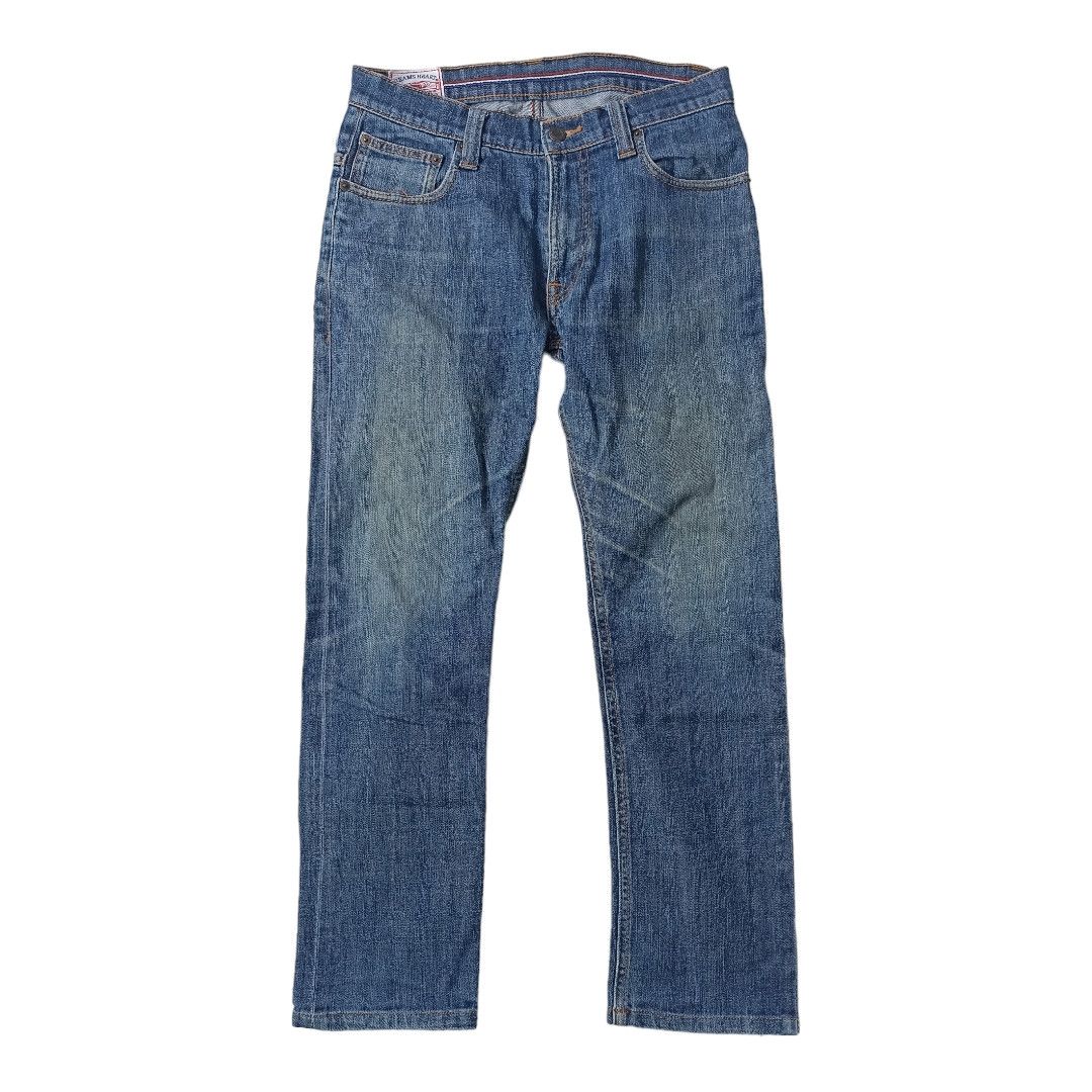 Beams Plus Vintage 90s Beams Heart Denim Pants Size US 30 / EU 46 - 1 Thumbnail