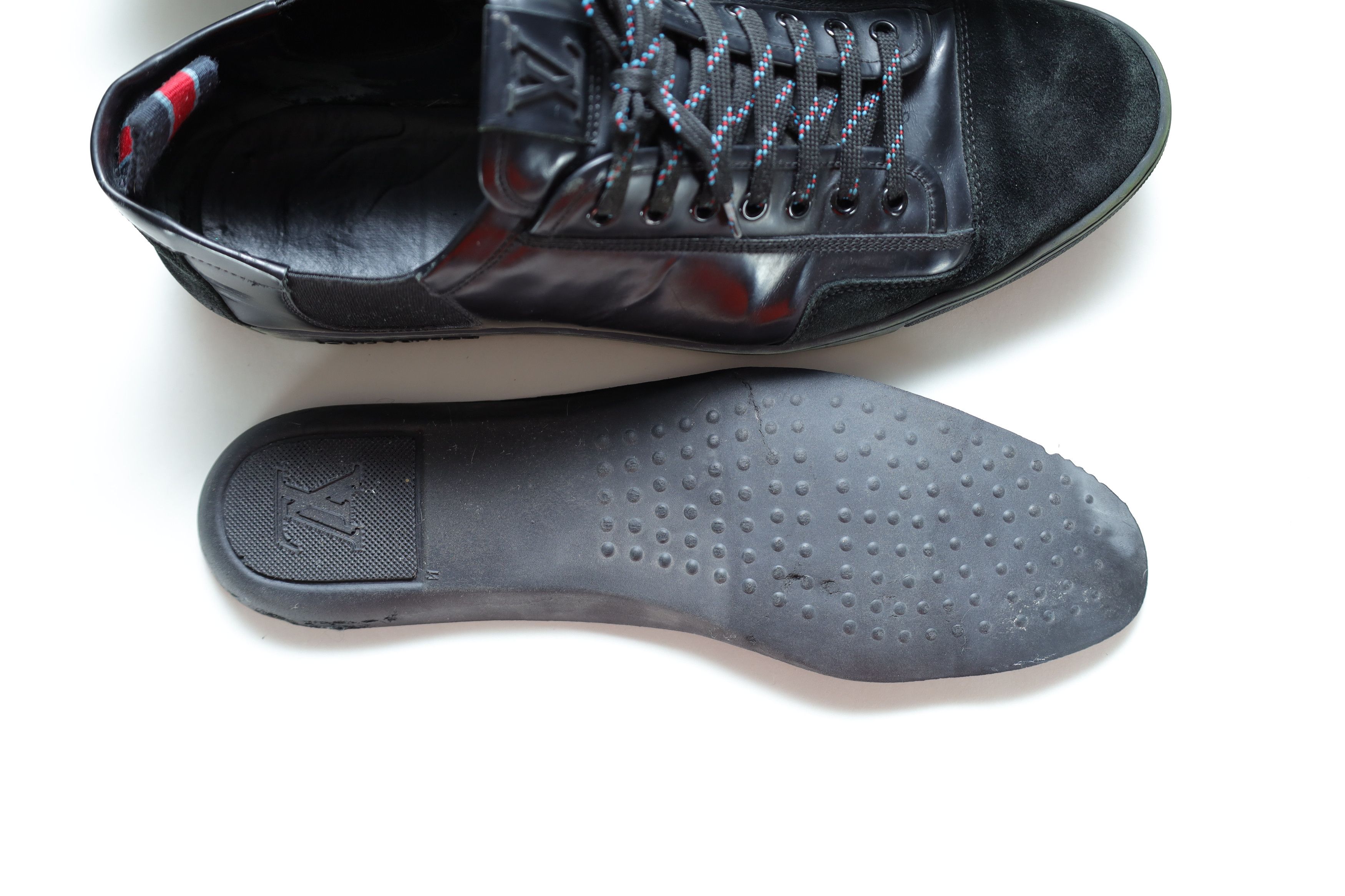 Louis Vuitton Louis Vuitton Slalom Sneaker - Mono Black SS2014 Size US 10 / EU 43 - 13 Thumbnail