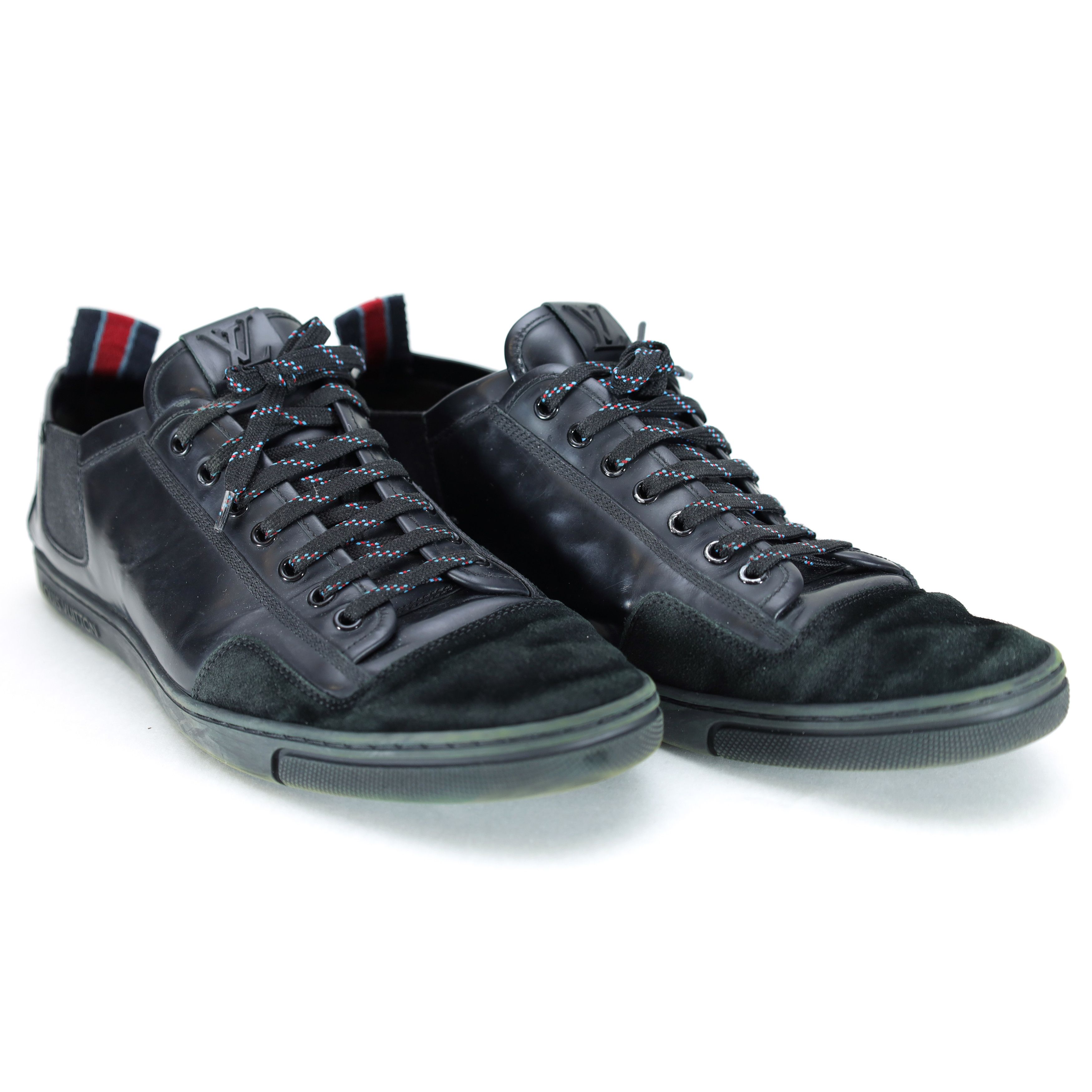 Louis Vuitton Louis Vuitton Slalom Sneaker - Mono Black SS2014 Size US 10 / EU 43 - 1 Thumbnail