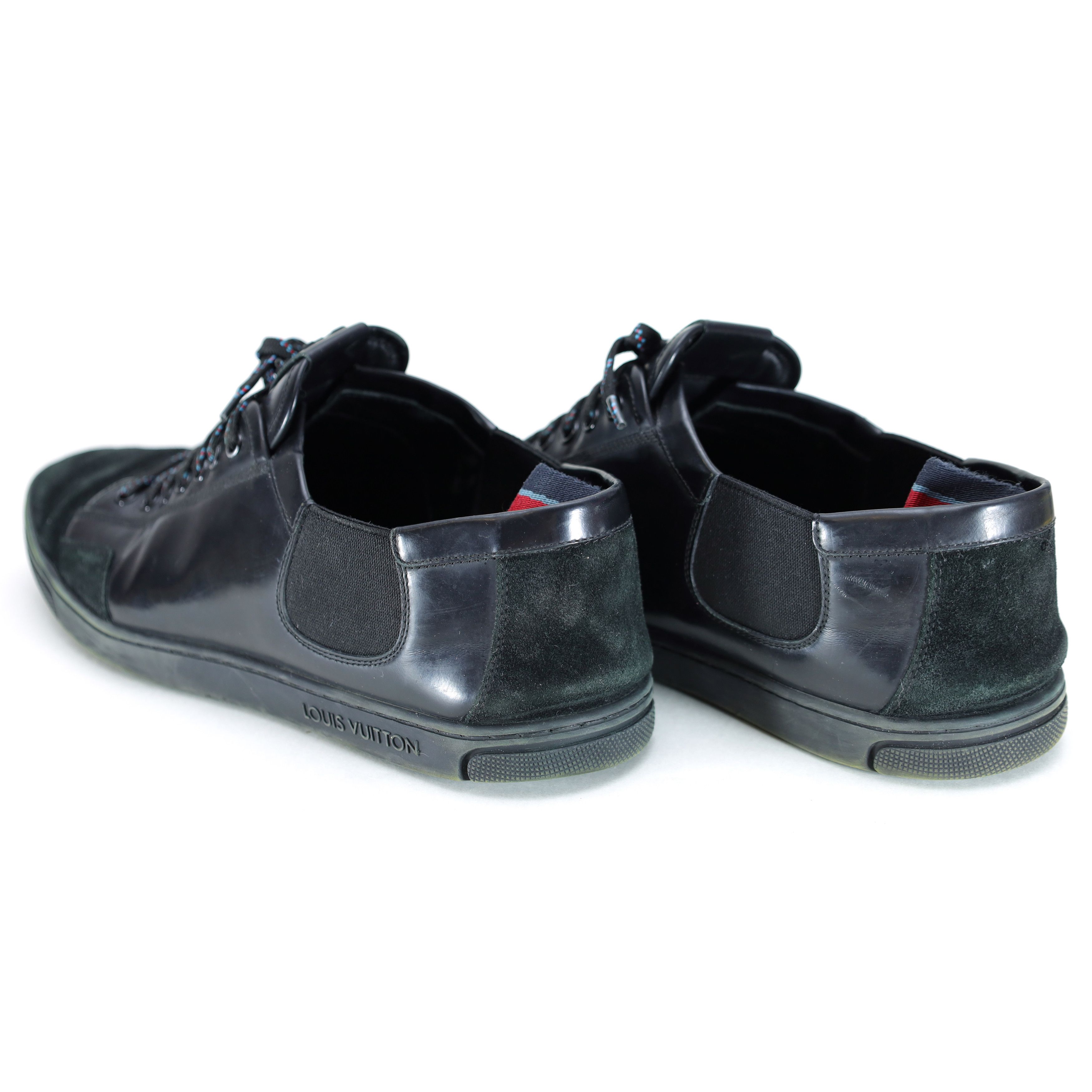 Louis Vuitton Louis Vuitton Slalom Sneaker - Mono Black SS2014 Size US 10 / EU 43 - 4 Thumbnail