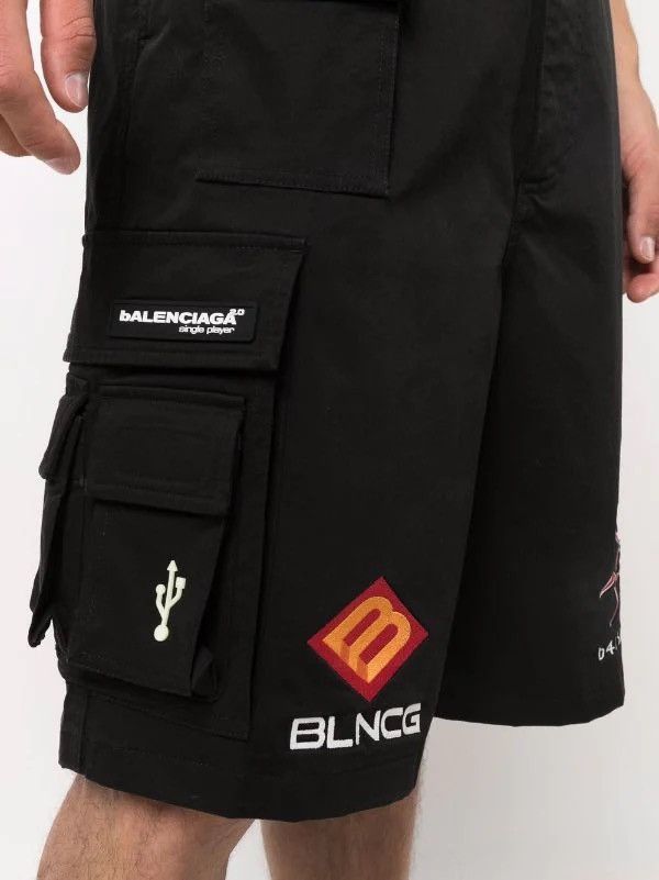Balenciaga Balenciaga Gamer Shorts Size US 32 / EU 48 - 12 Thumbnail
