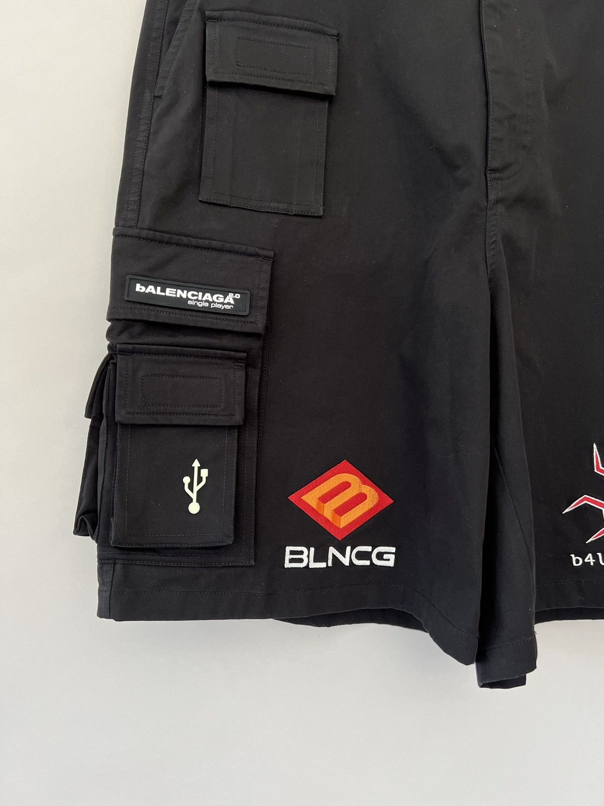 Balenciaga Balenciaga Gamer Shorts Size US 32 / EU 48 - 5 Thumbnail