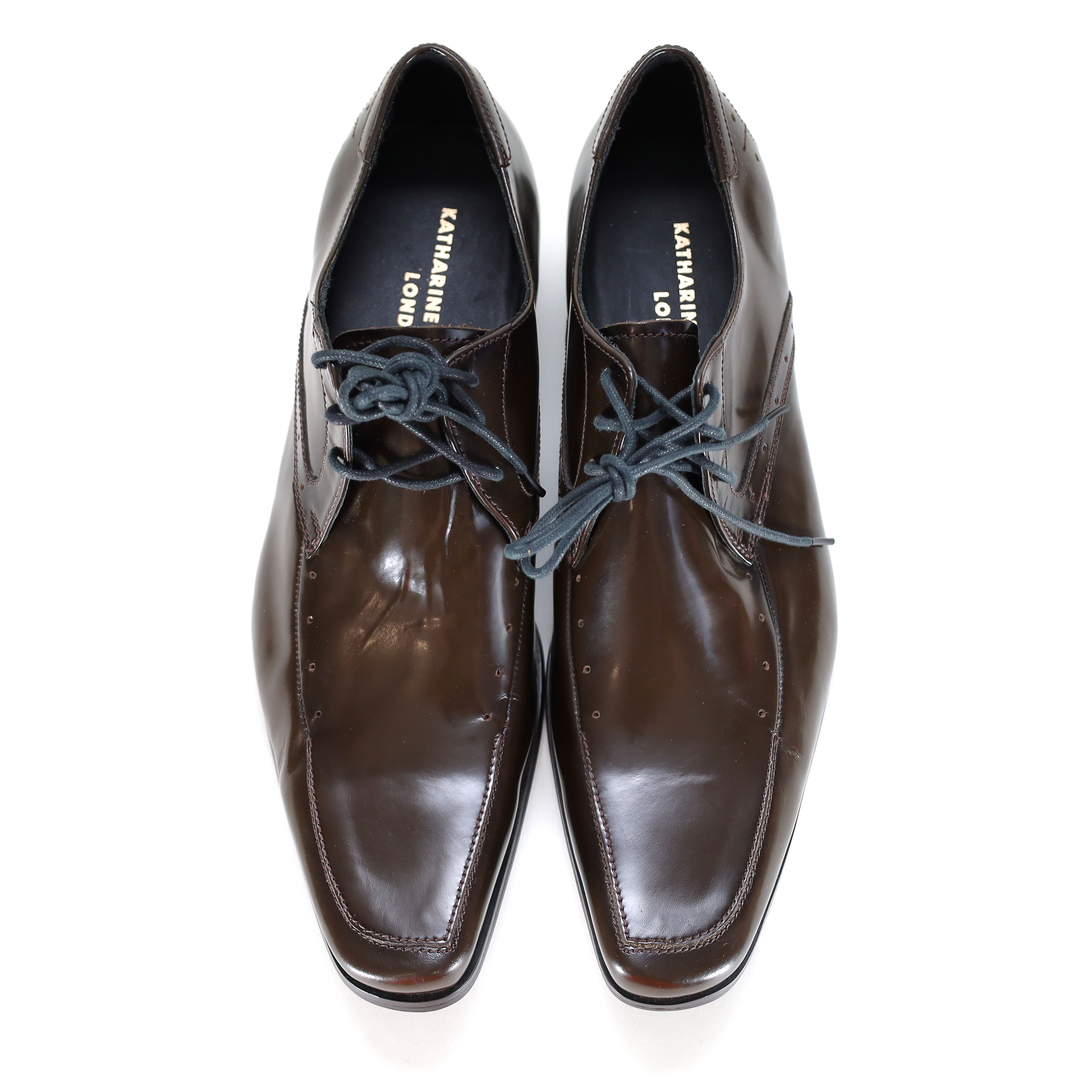 Katharine Hamnett London Katharine Hamnett London Derby Shoes Dark Brown 24.5cm Size US 6 / EU 39 - 2 Thumbnail