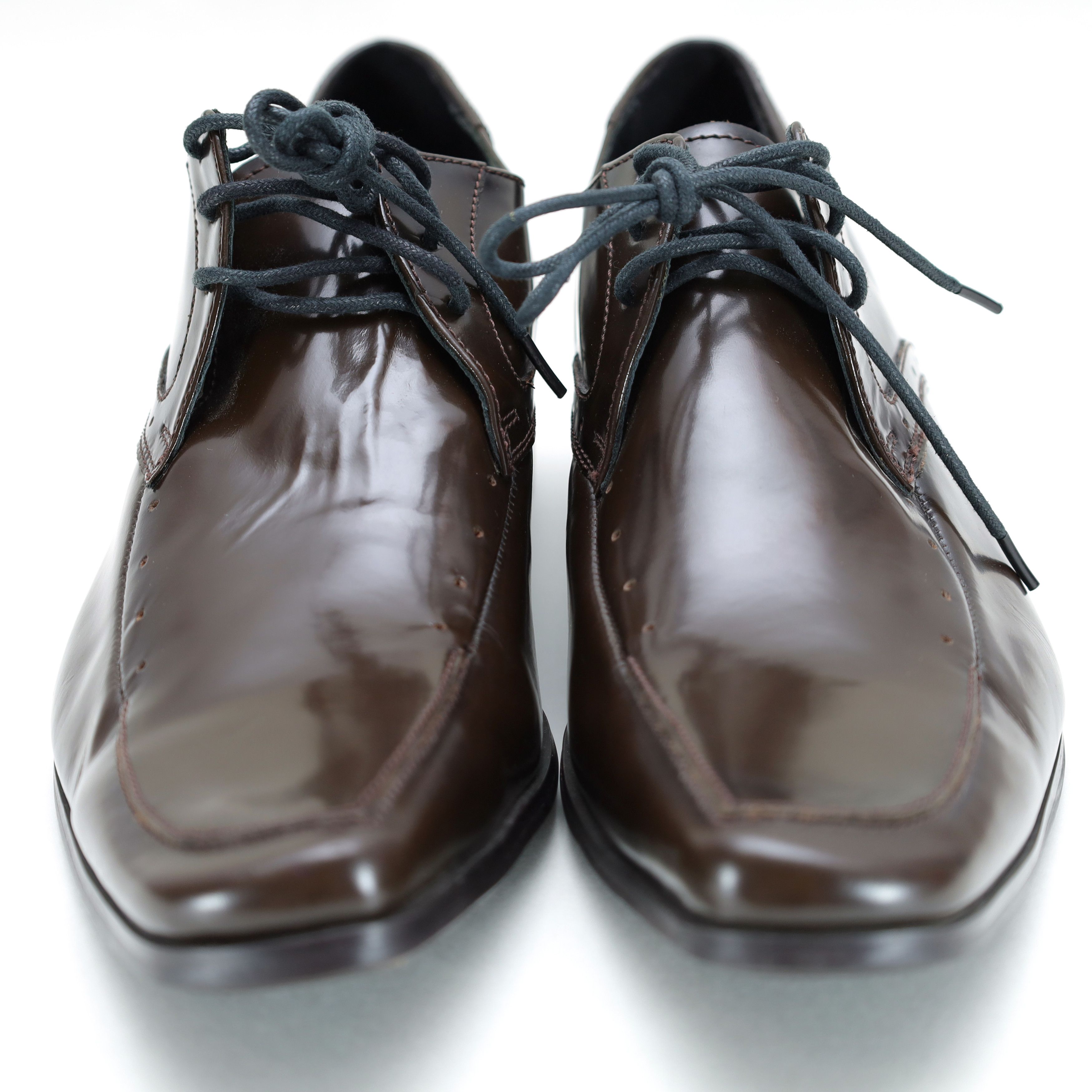 Katharine Hamnett London Katharine Hamnett London Derby Shoes Dark Brown 24.5cm Size US 6 / EU 39 - 3 Thumbnail