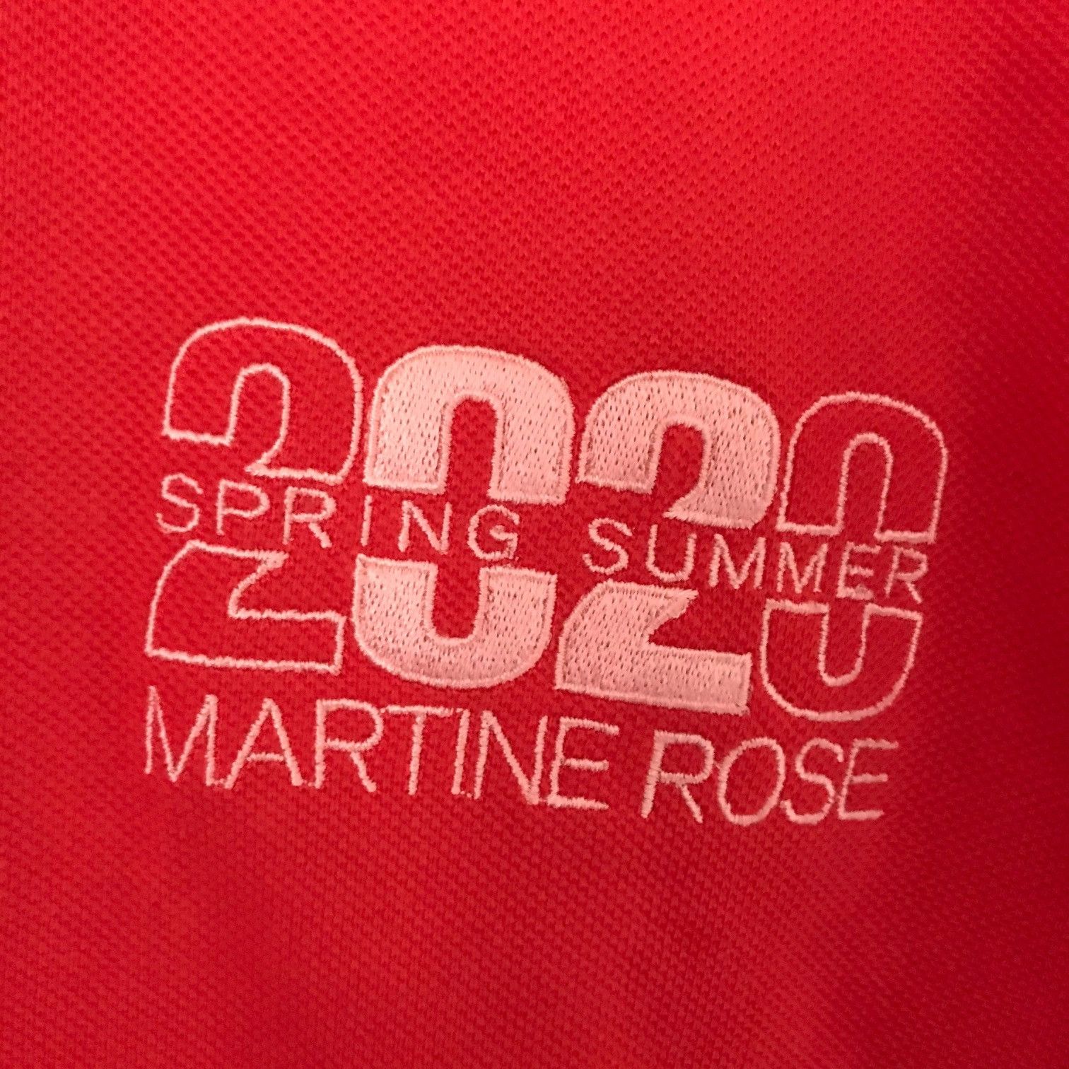 Martine Rose MARTINE ROSE Long Sleeve Jacquard Polo Size US M / EU 48-50 / 2 - 5 Thumbnail