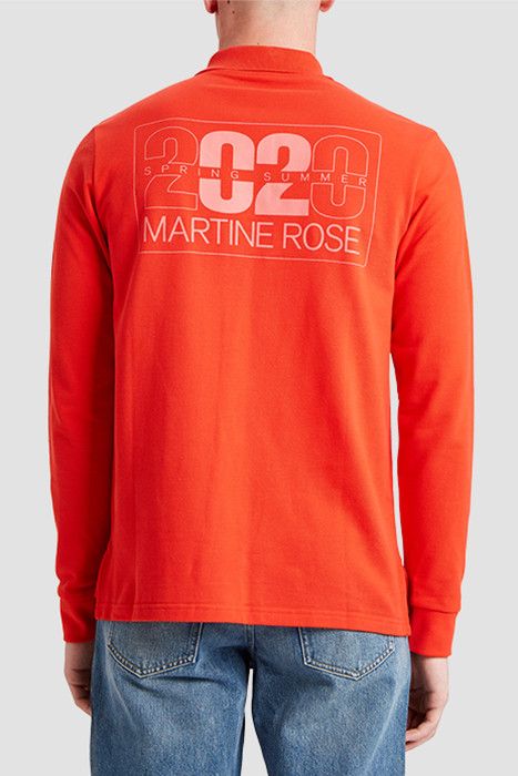 Martine Rose MARTINE ROSE Long Sleeve Jacquard Polo Size US M / EU 48-50 / 2 - 8 Thumbnail
