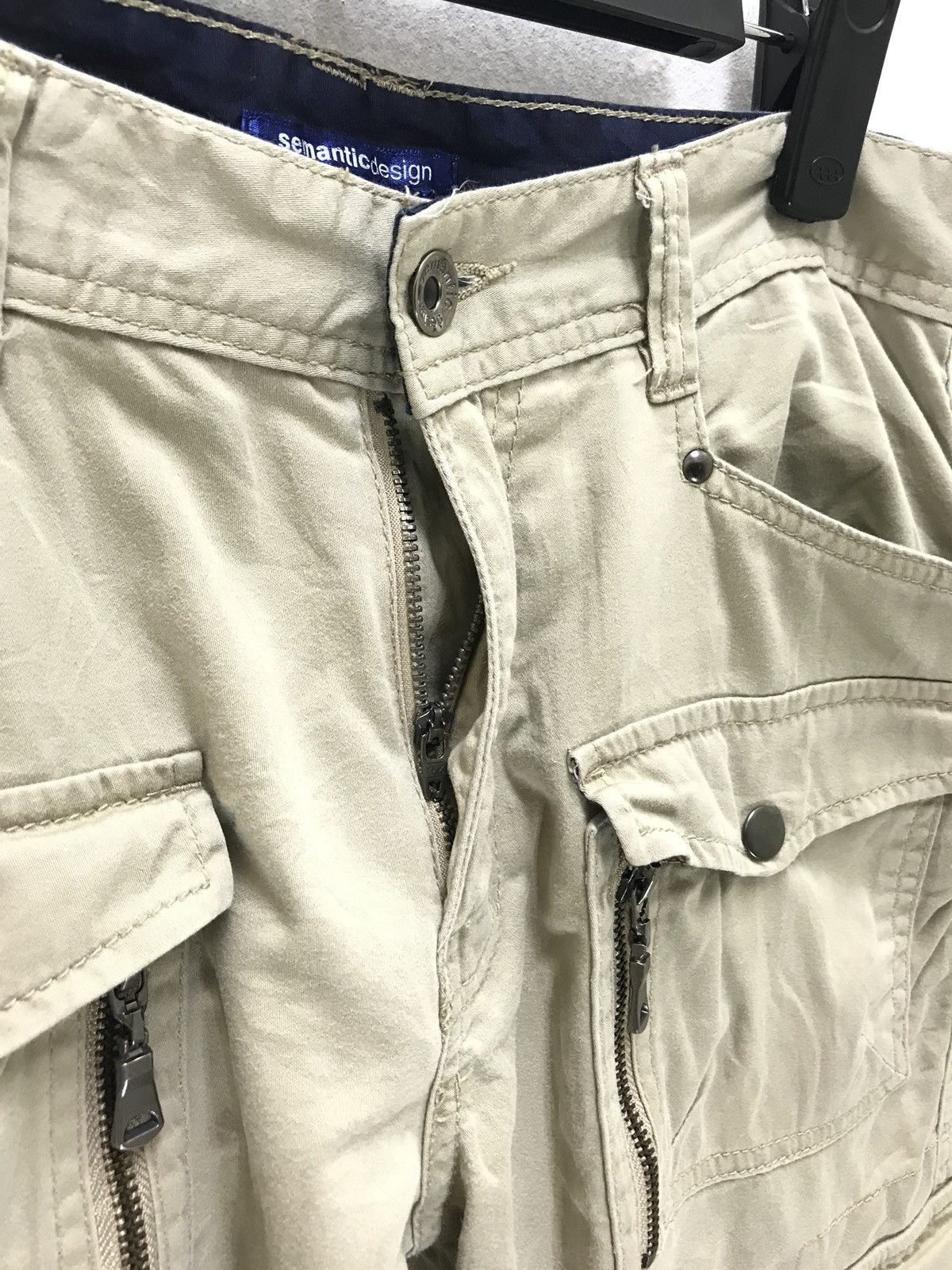 Japanese Brand Japan Brand Semantic Design Bush Cargo Pant Slim Size US 29 - 6 Thumbnail