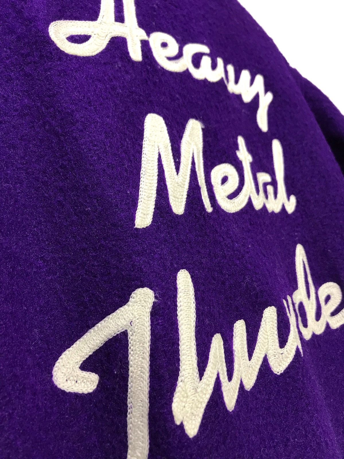 Hysteric Glamour ⚡Hysteric Glamour Varsity Stadium Jkt Chain Embroydery 3🟩1 Size US M / EU 48-50 / 2 - 5 Thumbnail