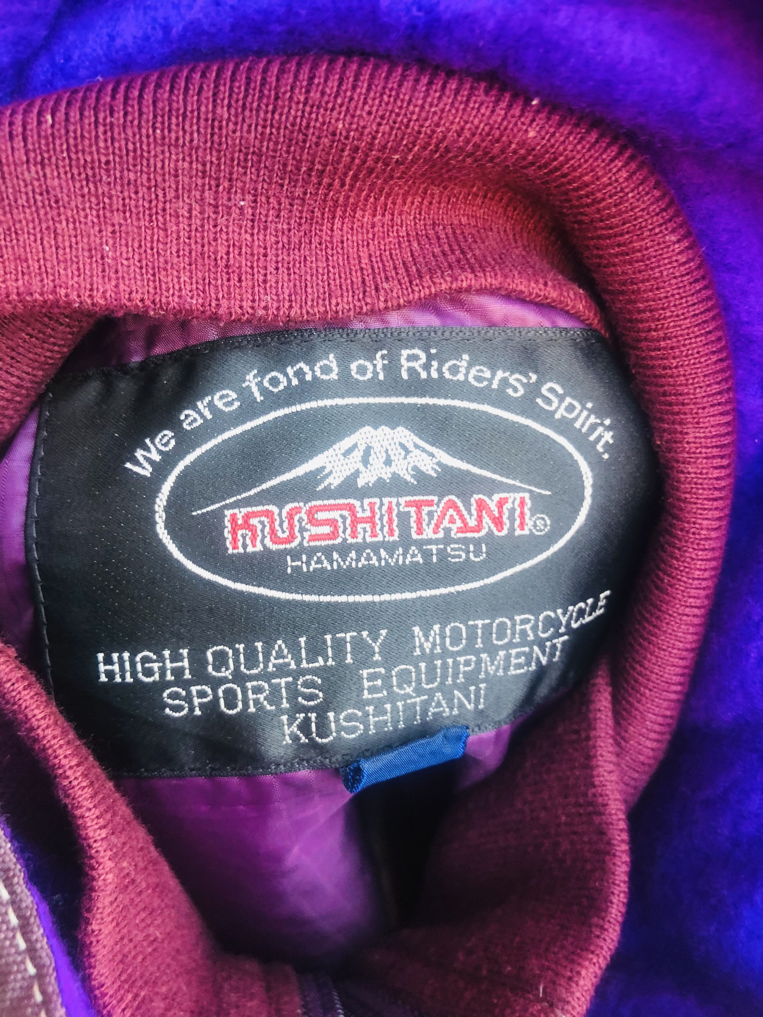 Japanese Brand × Vintage Vintage Kushitani Racing Motorcycle Designer Fashion Style Size US L / EU 52-54 / 3 - 10 Thumbnail
