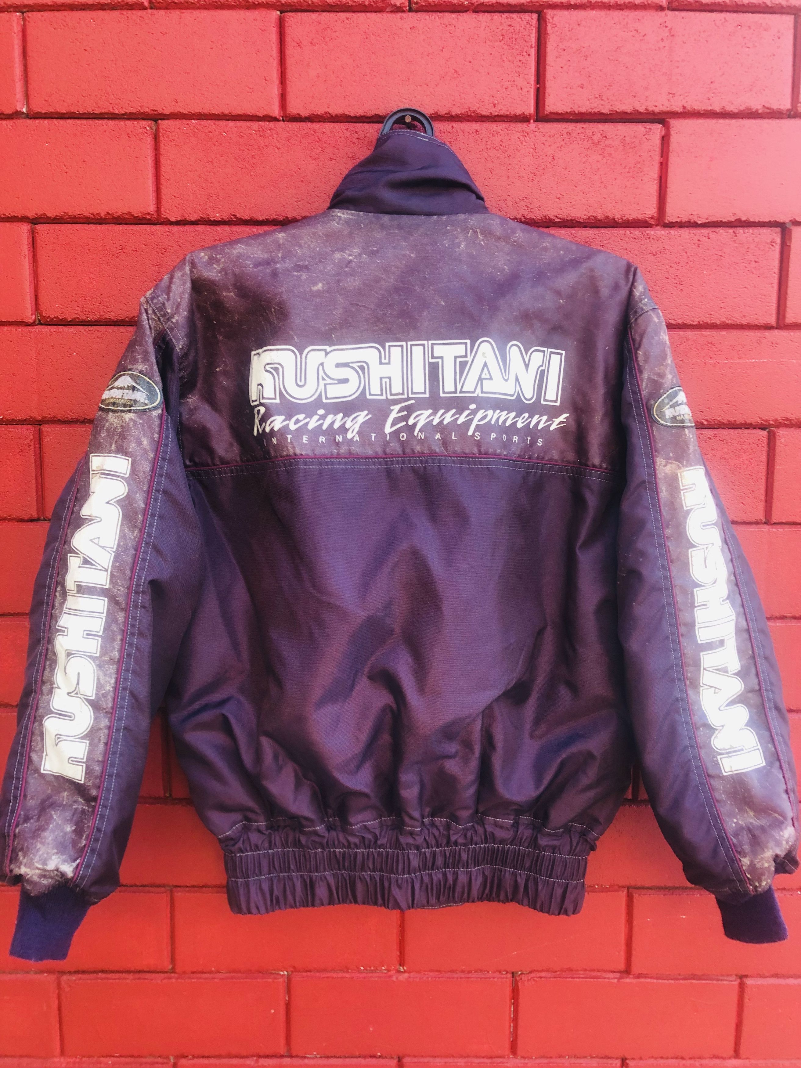 Japanese Brand × Vintage Vintage Kushitani Racing Motorcycle Designer Fashion Style Size US L / EU 52-54 / 3 - 1 Thumbnail
