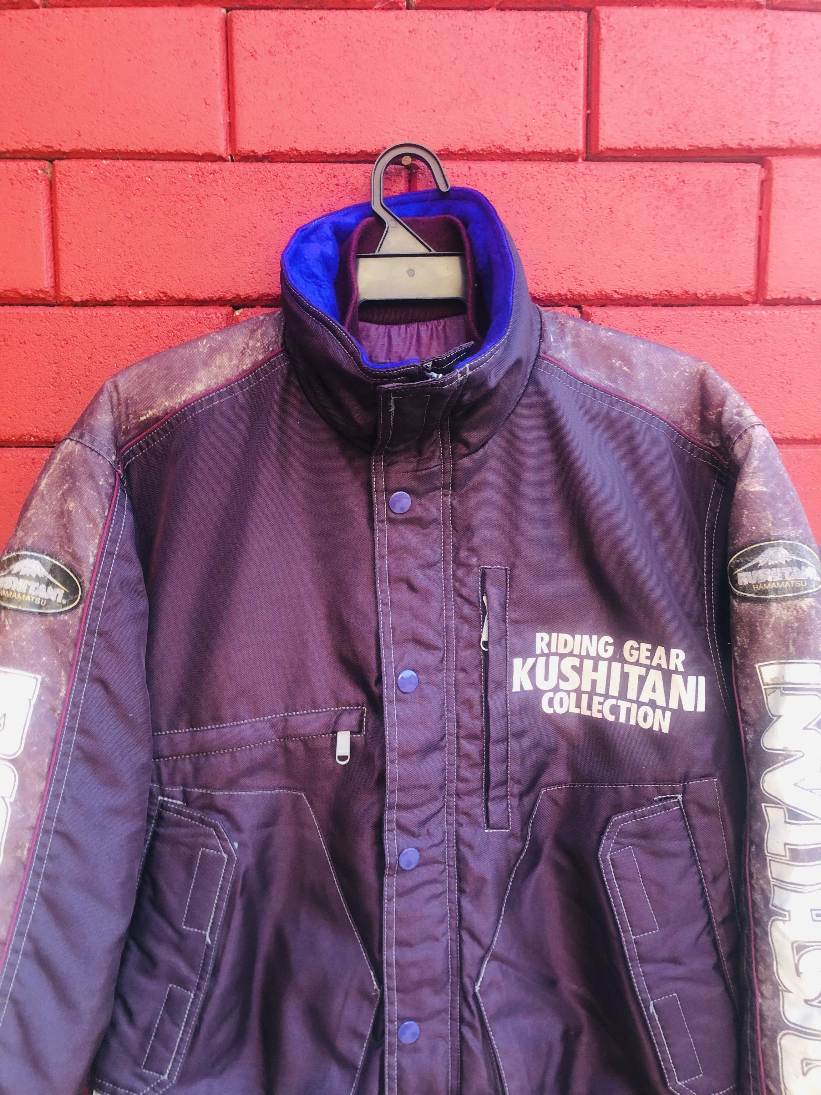 Japanese Brand × Vintage Vintage Kushitani Racing Motorcycle Designer Fashion Style Size US L / EU 52-54 / 3 - 3 Thumbnail