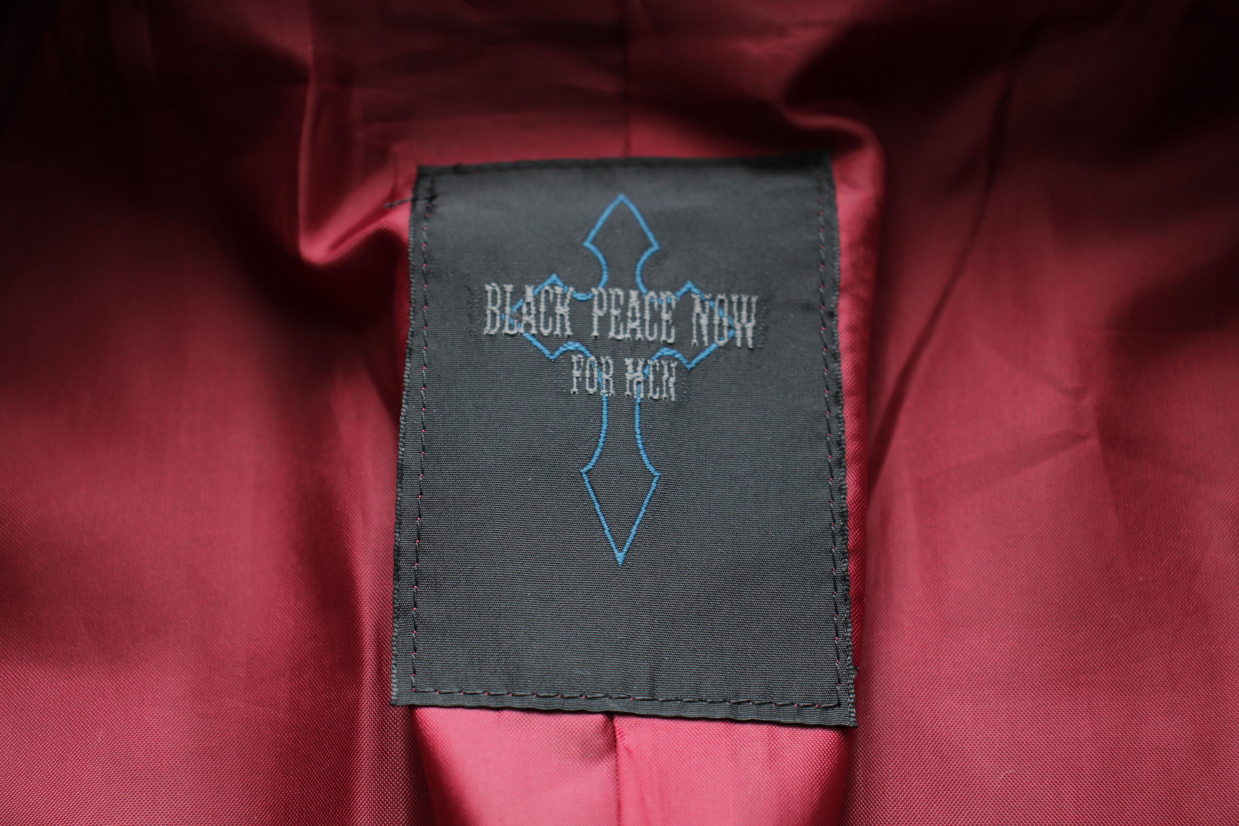 Japanese Brand Black Peace Now STUDDED JACKET Punk Zipper Made In Japan Size US M / EU 48-50 / 2 - 9 Thumbnail