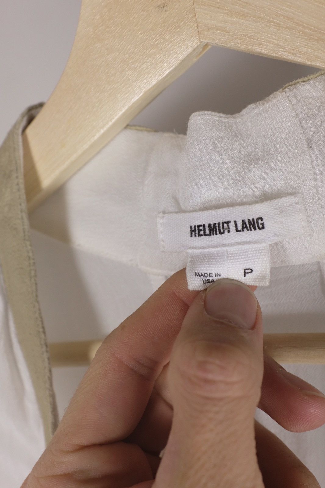 Helmut Lang UNISEX/WMNS Helmut Lang Tooth Sheer Button Up Size M / US 6-8 / IT 42-44 - 4 Thumbnail
