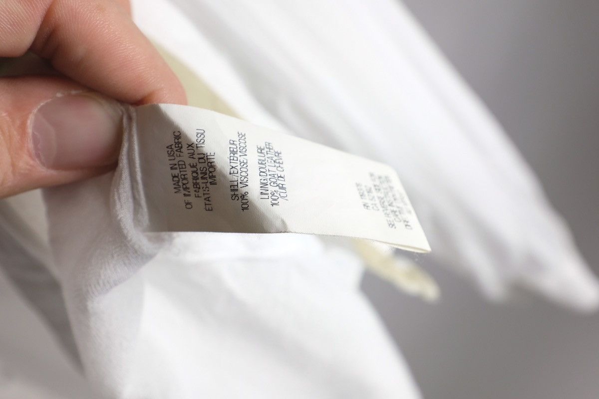 Helmut Lang UNISEX/WMNS Helmut Lang Tooth Sheer Button Up Size M / US 6-8 / IT 42-44 - 5 Thumbnail