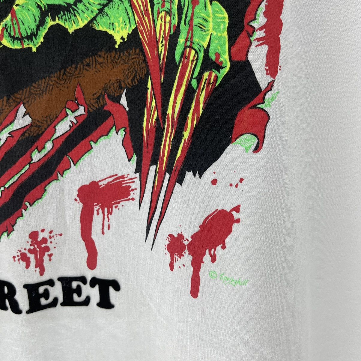 Vintage NIGHTMARE On Hartman Street Vintage 90s Shirt Horror Movie Size US L / EU 52-54 / 3 - 4 Thumbnail