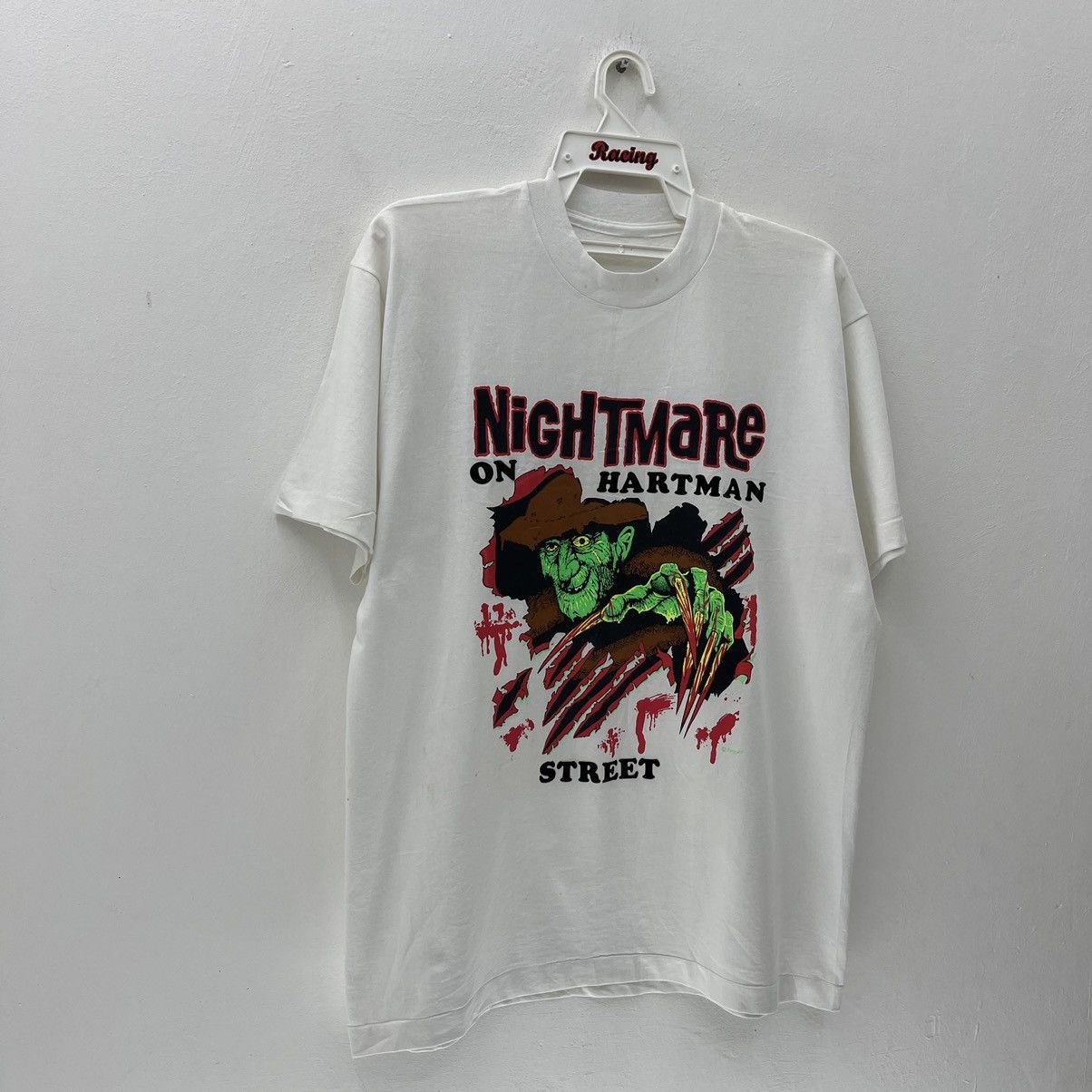 Vintage NIGHTMARE On Hartman Street Vintage 90s Shirt Horror Movie Size US L / EU 52-54 / 3 - 7 Thumbnail