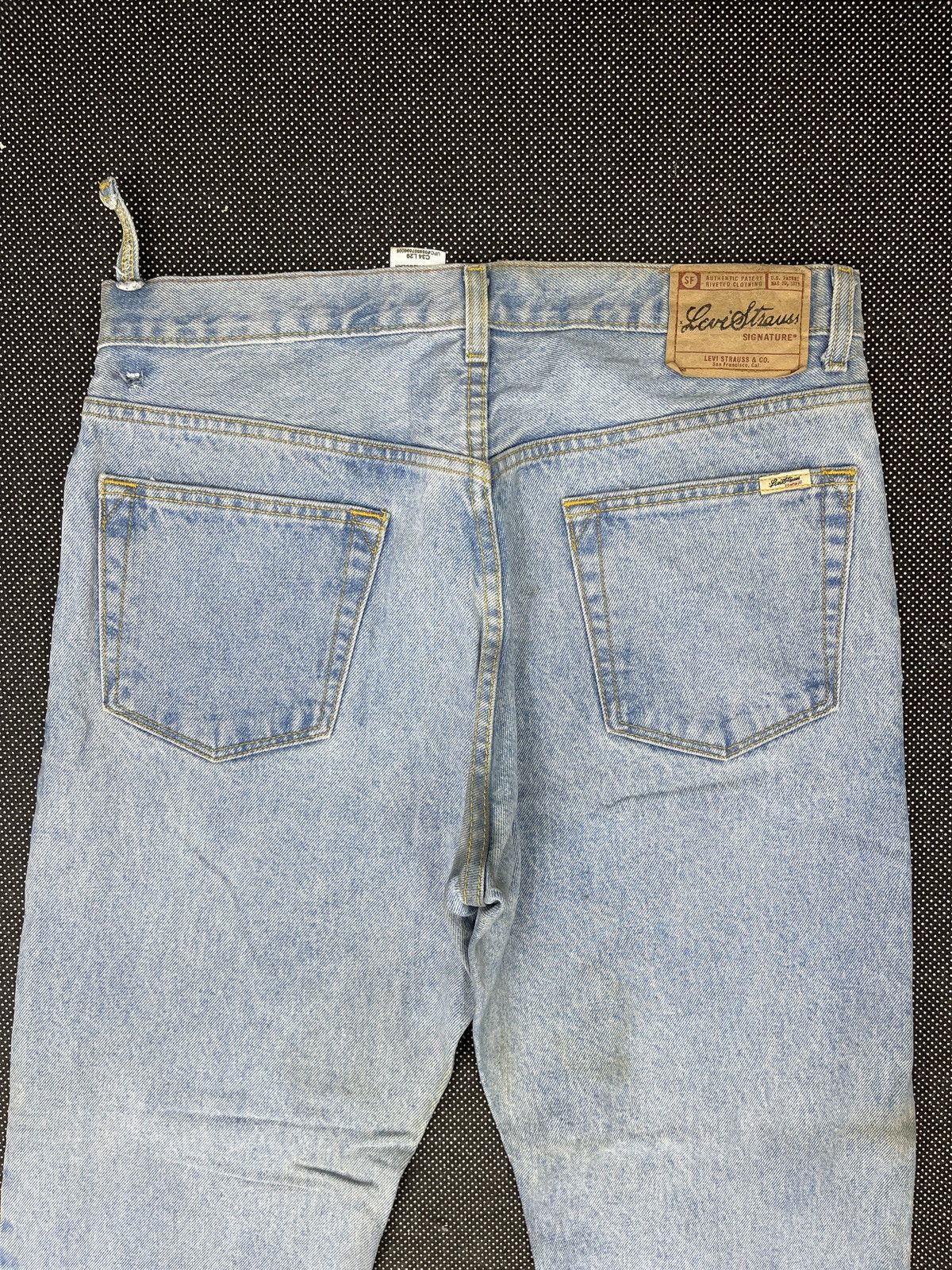 Levi's Vintage Levis Signature Light Wash Jeans - J061 Size US 34 / EU 50 - 4 Thumbnail