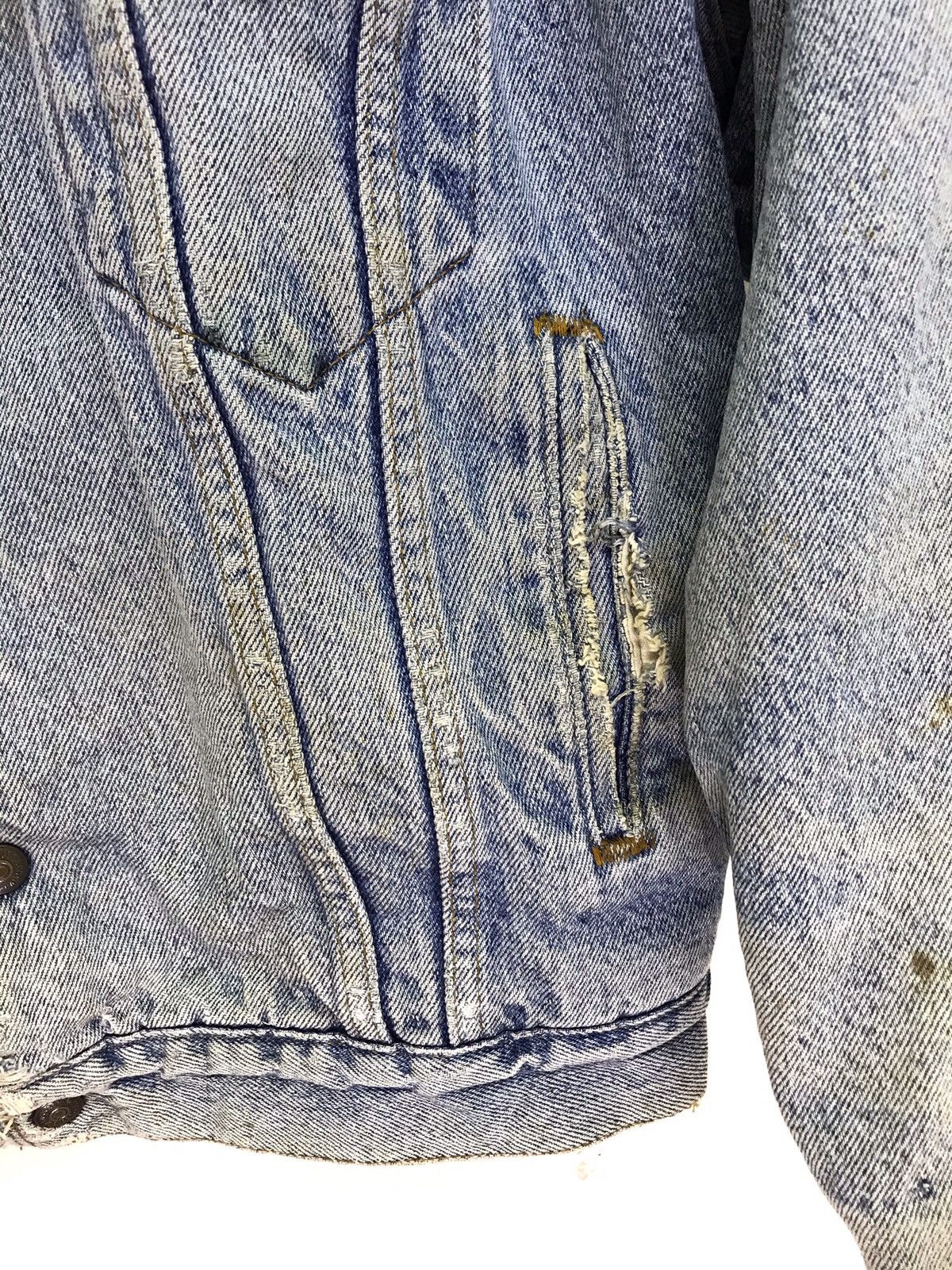 Levi's Vintage Clothing 🐎Made in USA Vtg 70s Levi’s Denim Jacket Sherpa Size US L / EU 52-54 / 3 - 6 Thumbnail