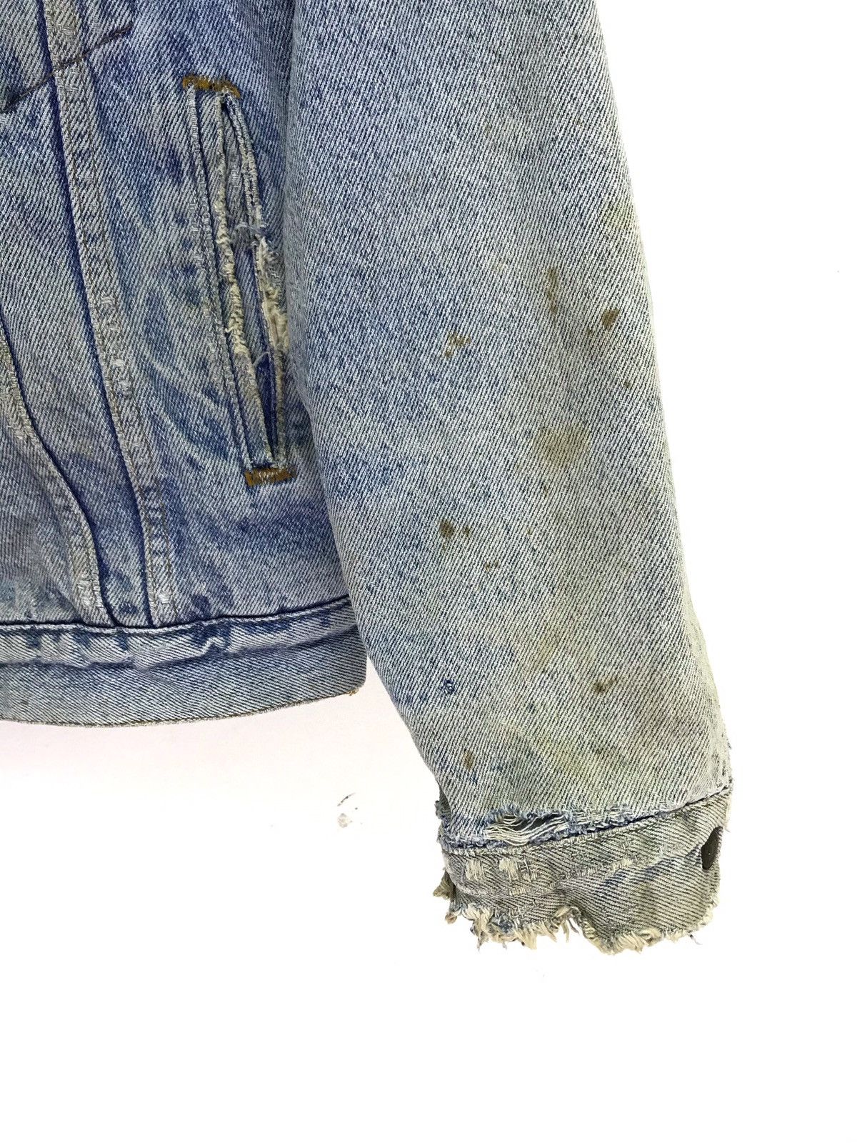 Levi's Vintage Clothing 🐎Made in USA Vtg 70s Levi’s Denim Jacket Sherpa Size US L / EU 52-54 / 3 - 4 Thumbnail