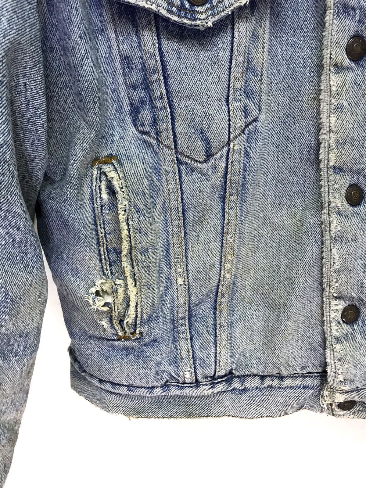 Levi's Vintage Clothing 🐎Made in USA Vtg 70s Levi’s Denim Jacket Sherpa Size US L / EU 52-54 / 3 - 5 Thumbnail