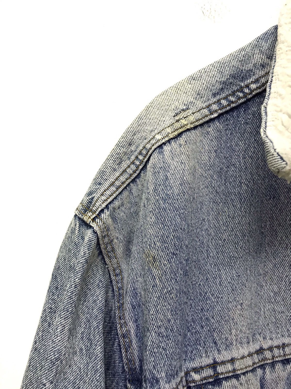 Levi's Vintage Clothing 🐎Made in USA Vtg 70s Levi’s Denim Jacket Sherpa Size US L / EU 52-54 / 3 - 9 Thumbnail