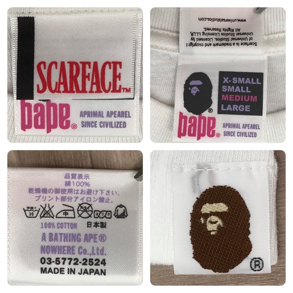 Bape BAPE × scarface T-shirt purple camo Size US M / EU 48-50 / 2 - 6 Thumbnail