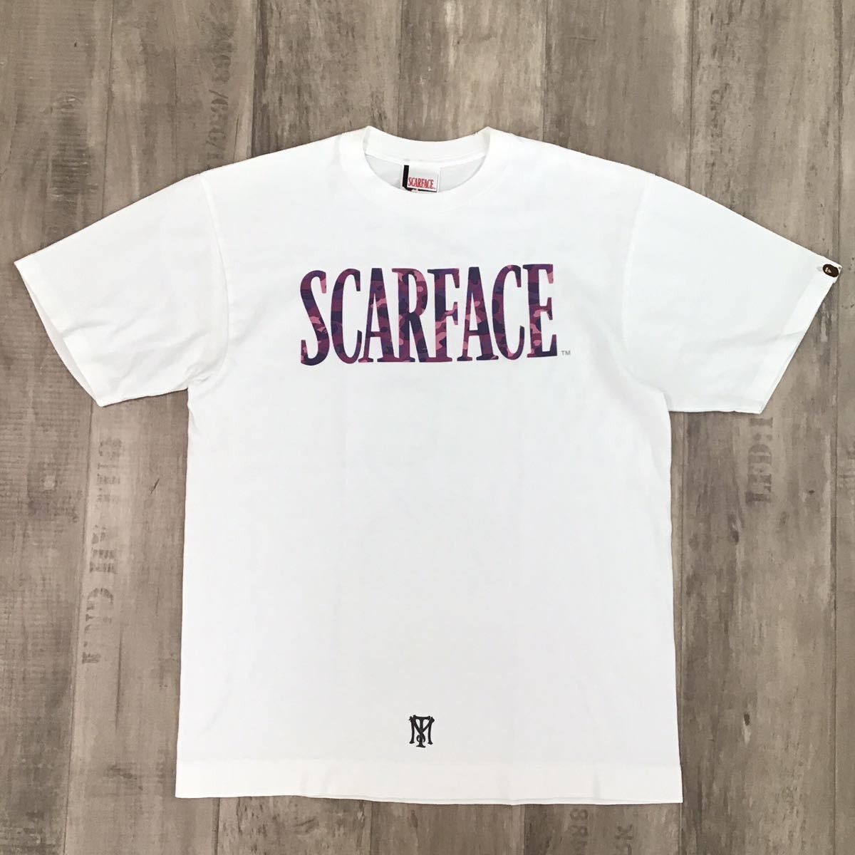 Bape BAPE × scarface T-shirt purple camo Size US M / EU 48-50 / 2 - 1 Thumbnail