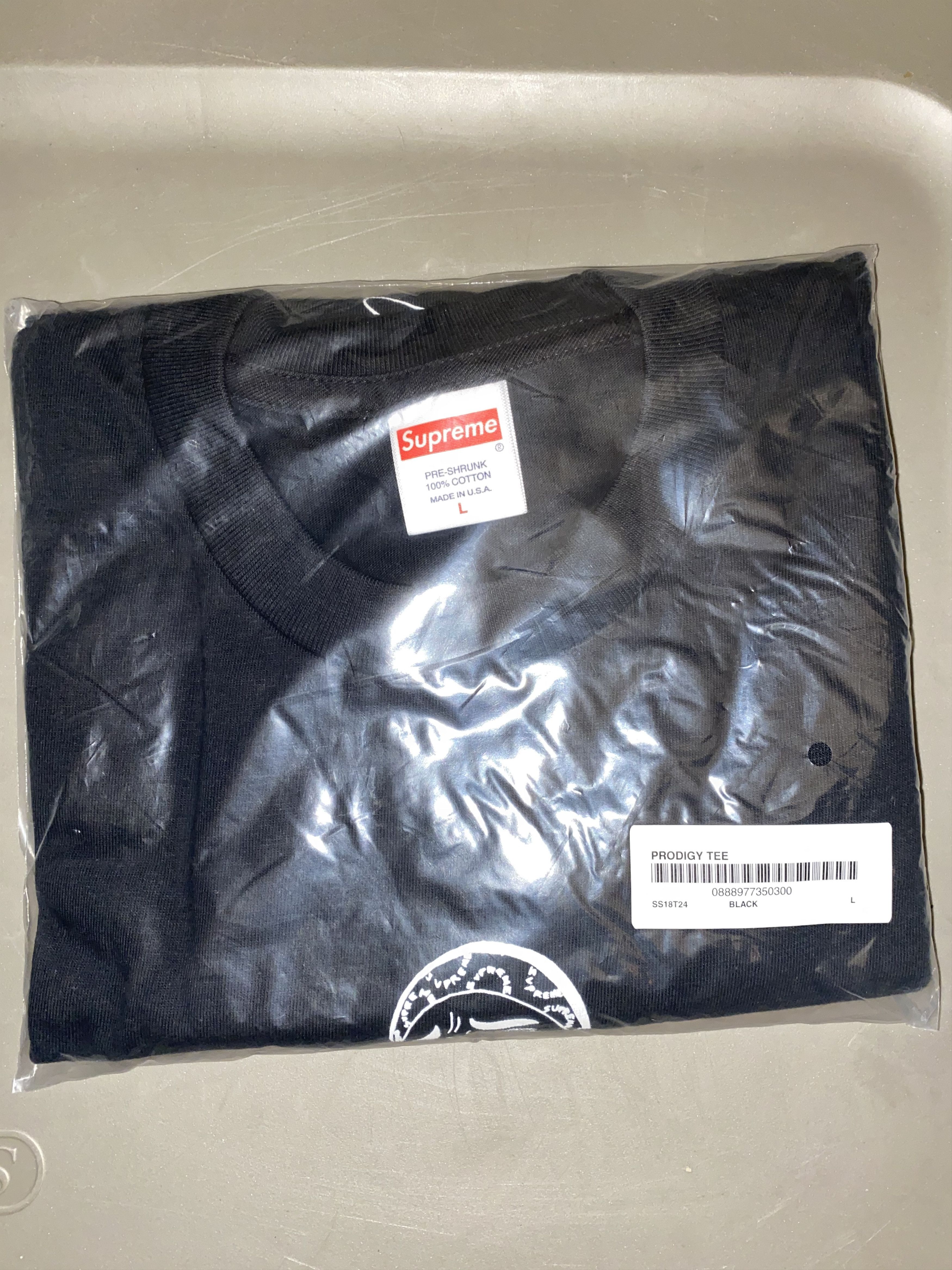 Supreme Supreme Prodigy Tee Black Large Size US L / EU 52-54 / 3 - 1 Thumbnail