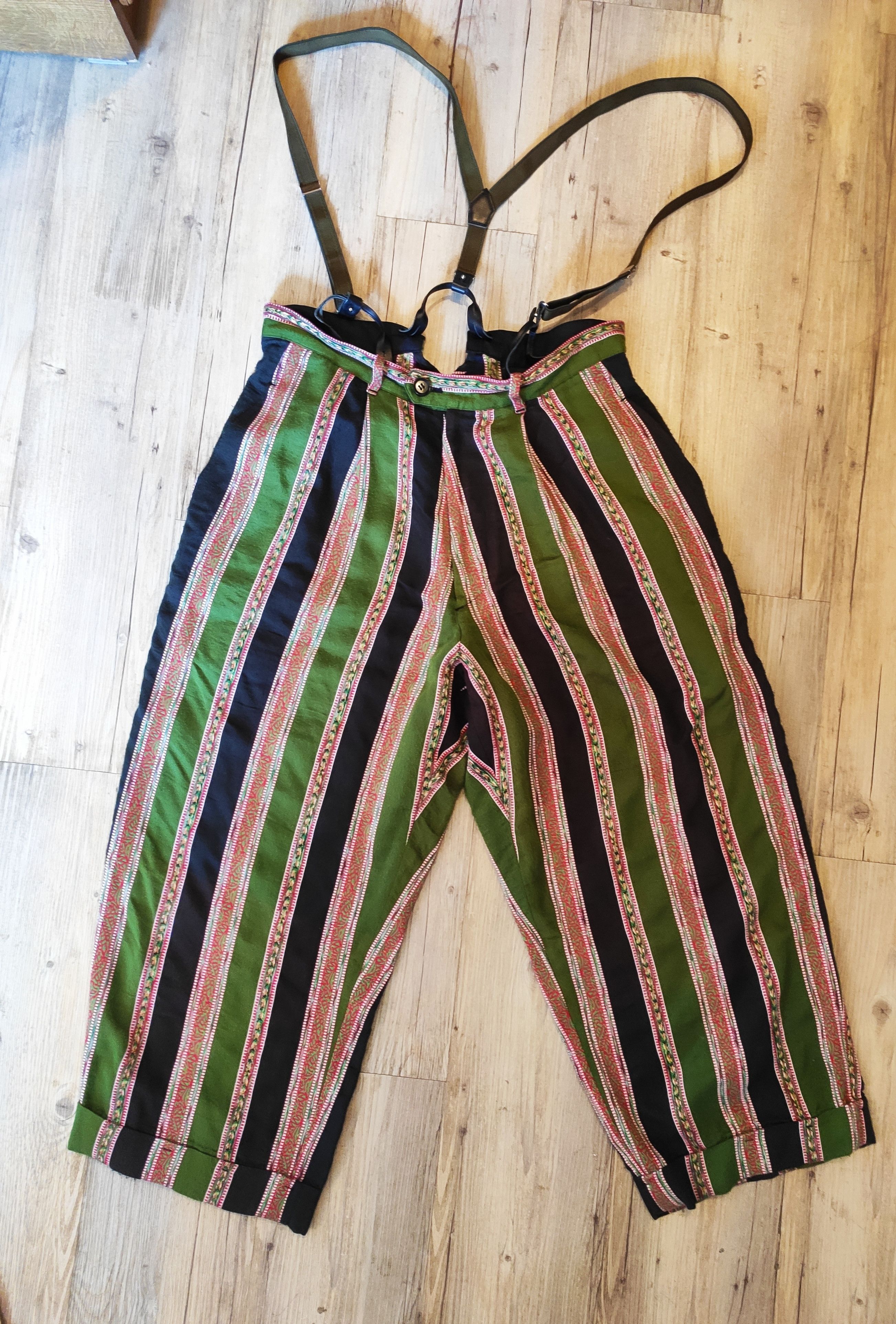 image of Yohji Yamamoto Grail! Suspender Wide Pants.like Ziggy Chen Or Uma Wang, Men's (Size 32)