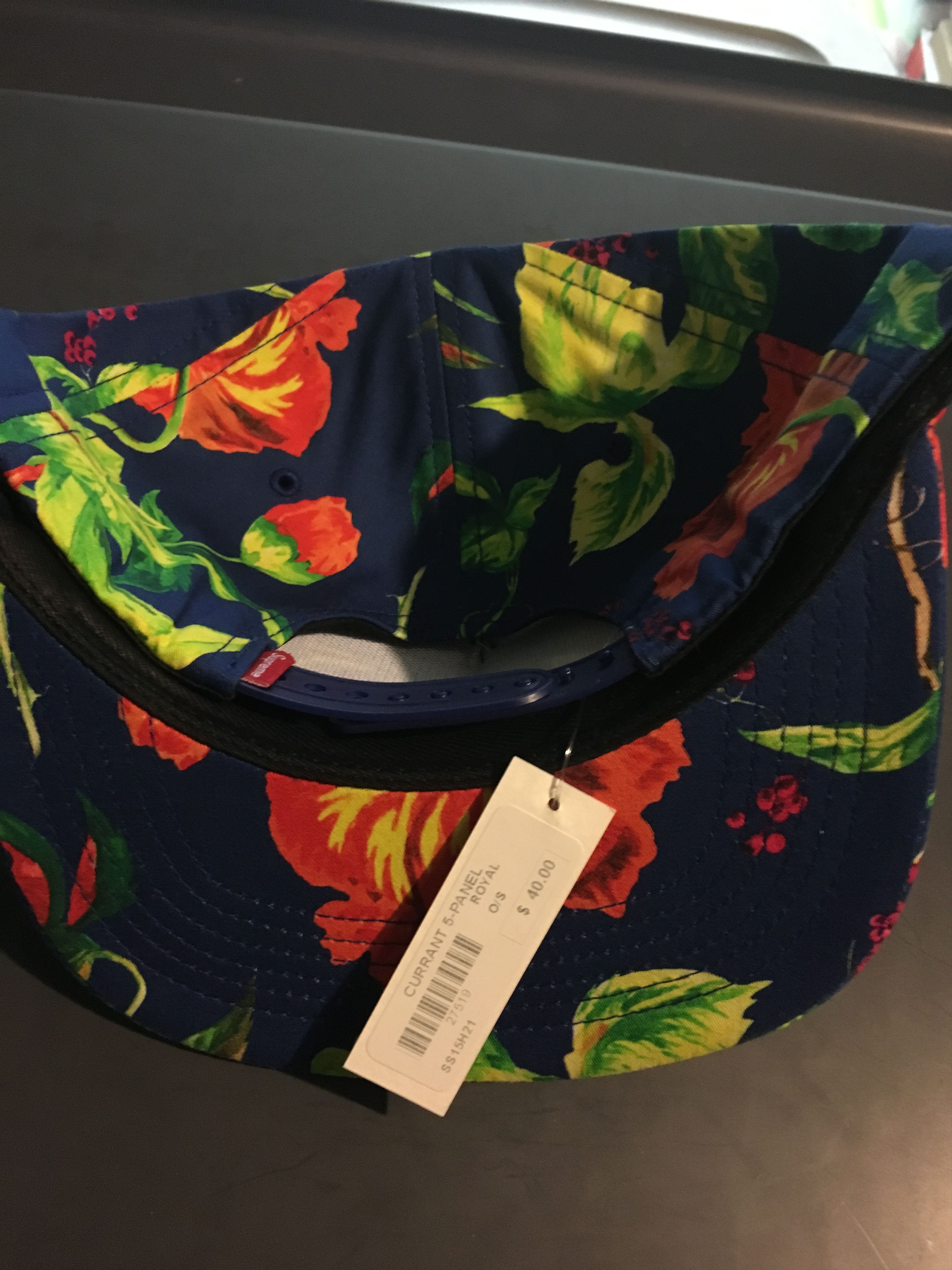 Supreme Supreme Currant 5 Panel Royal SS15 Size ONE SIZE - 2 Thumbnail