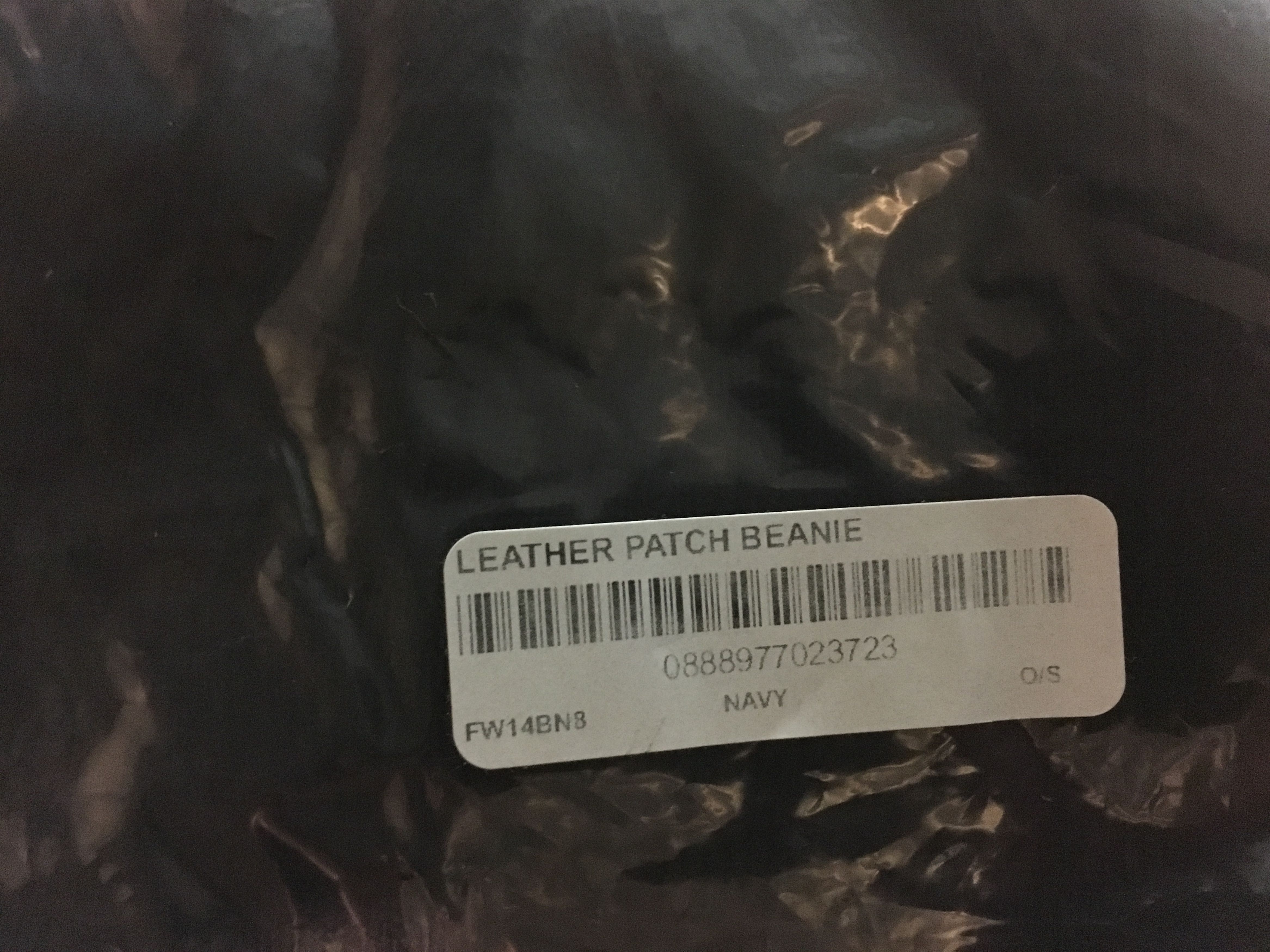 Supreme Supreme Leather Patch Beanie Size ONE SIZE - 2 Thumbnail
